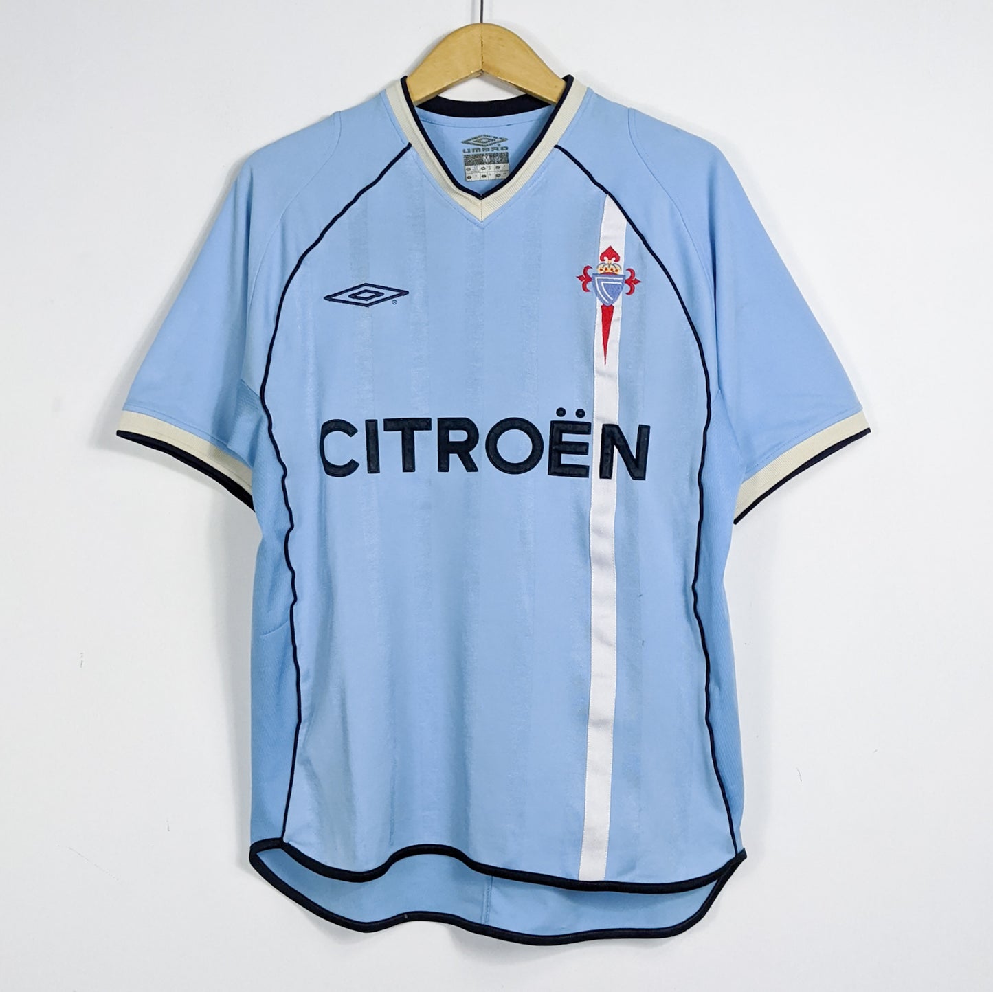 Authentic Celta Vigo 2001/02 Home - Boban #16 Size M