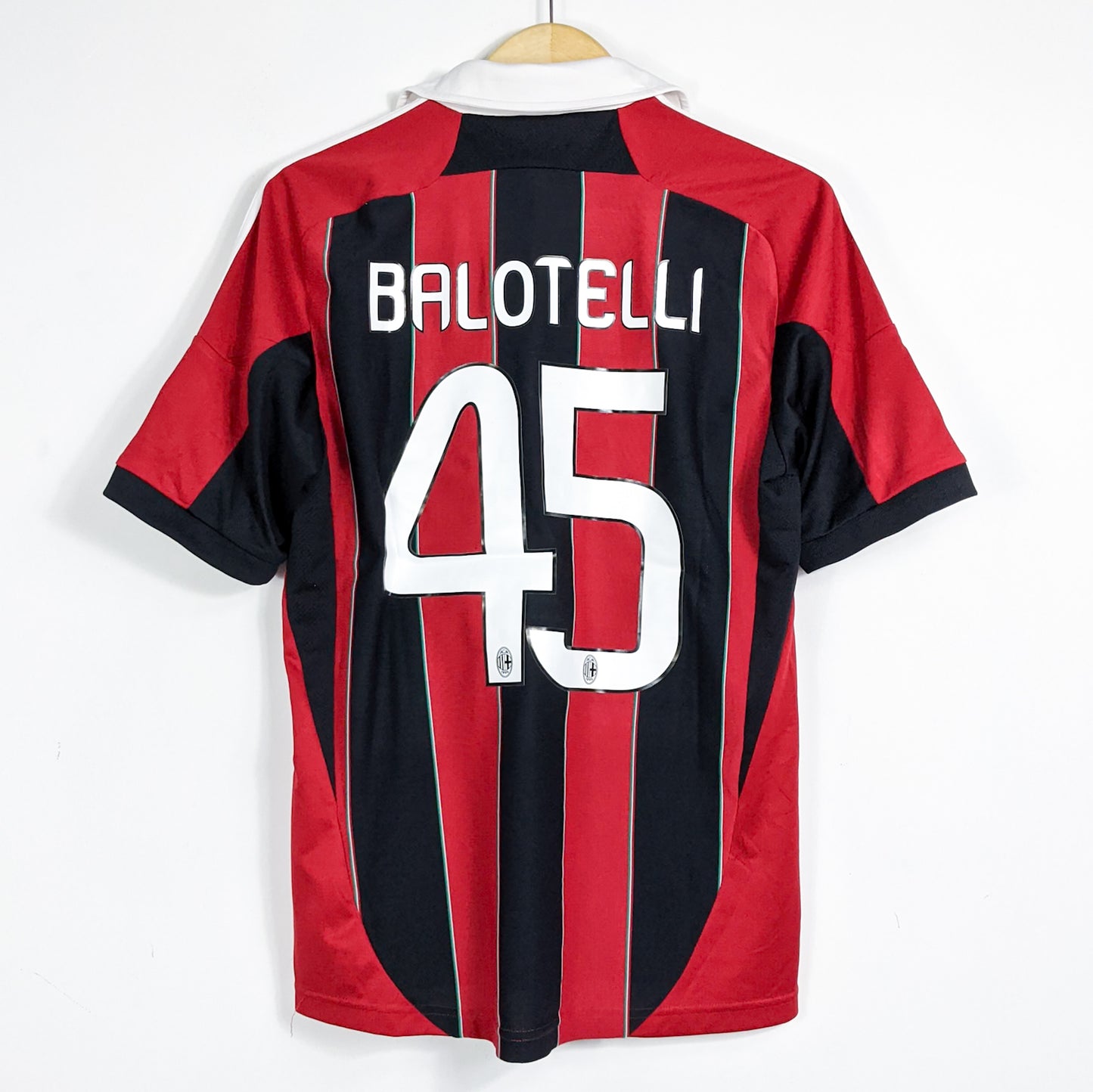 Authentic AC Milan 2012/13 Home - Balotelli #45 Size S