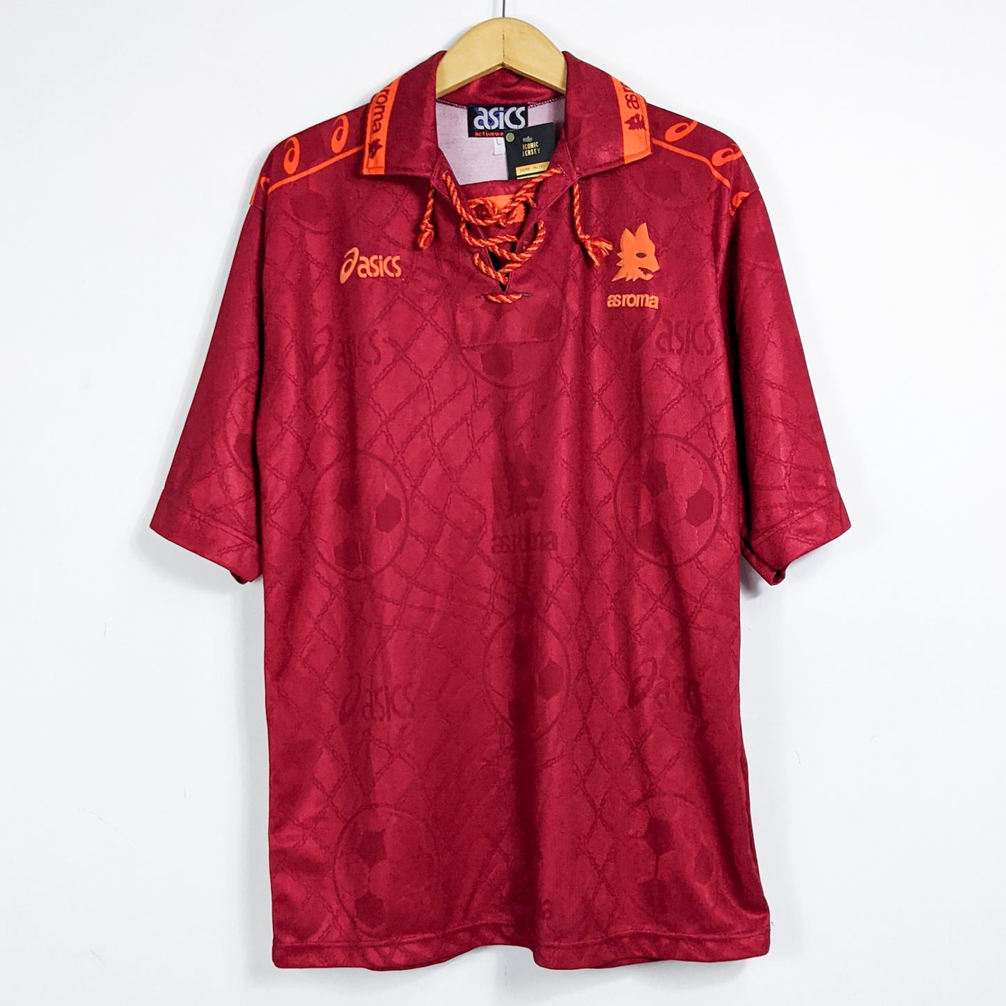 Authentic AS Roma 1994/95 Home - Totti #11 Size L (With short)