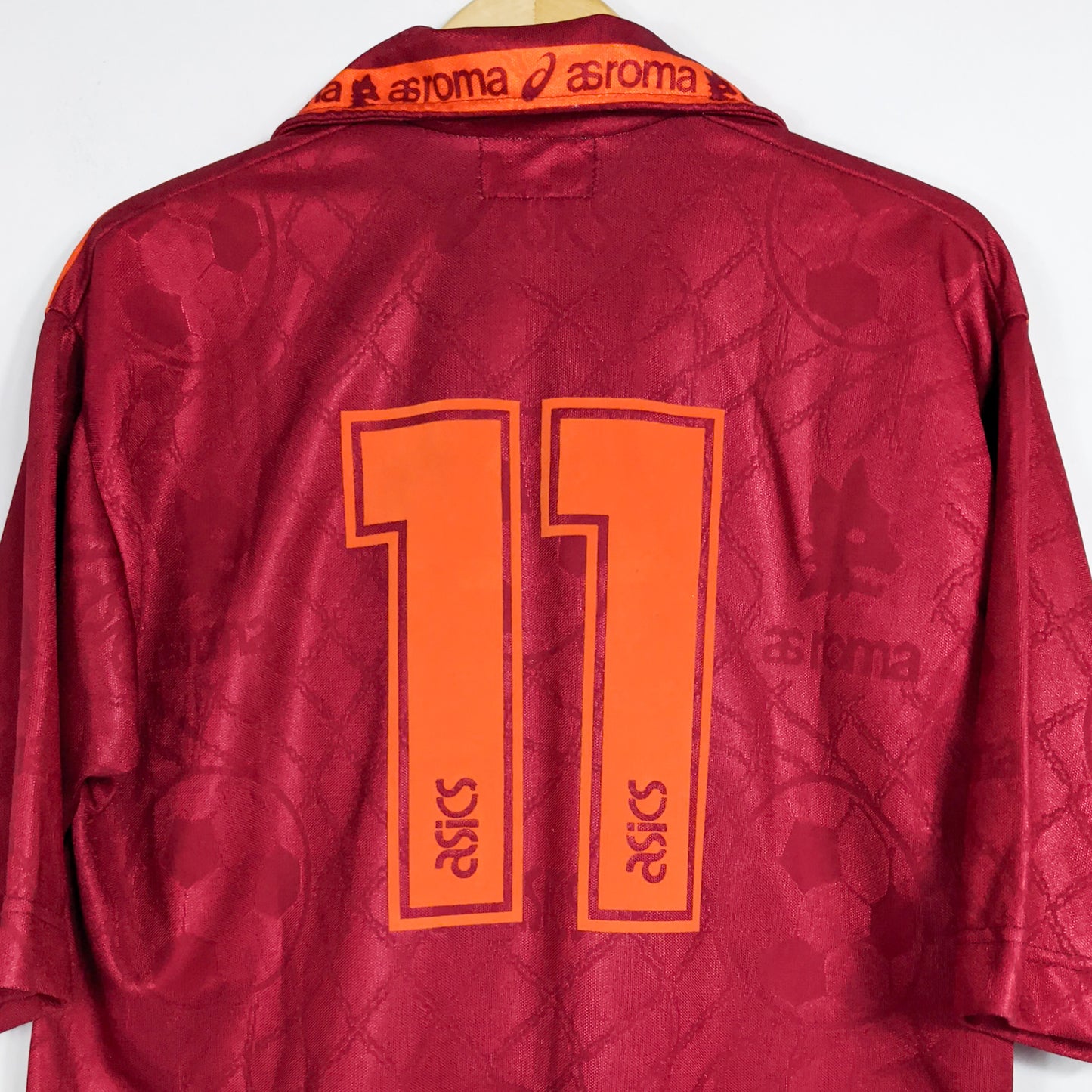 Authentic AS Roma 1994/95 Home - Totti #11 Size L (With short)