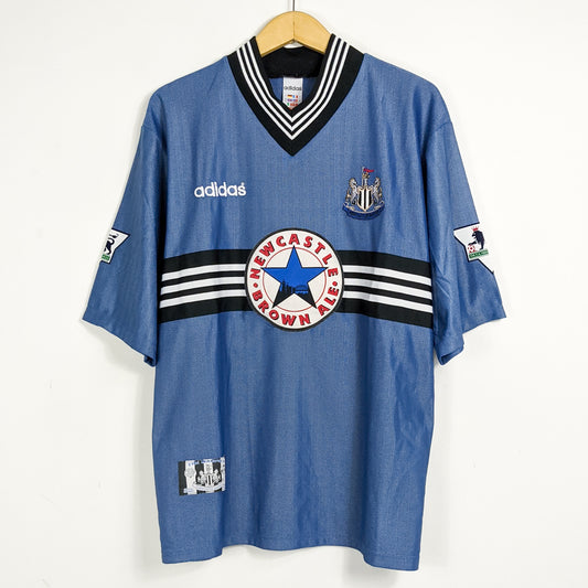 Authentic Newcastle 1996/97 Away - Ginola #14 Size L