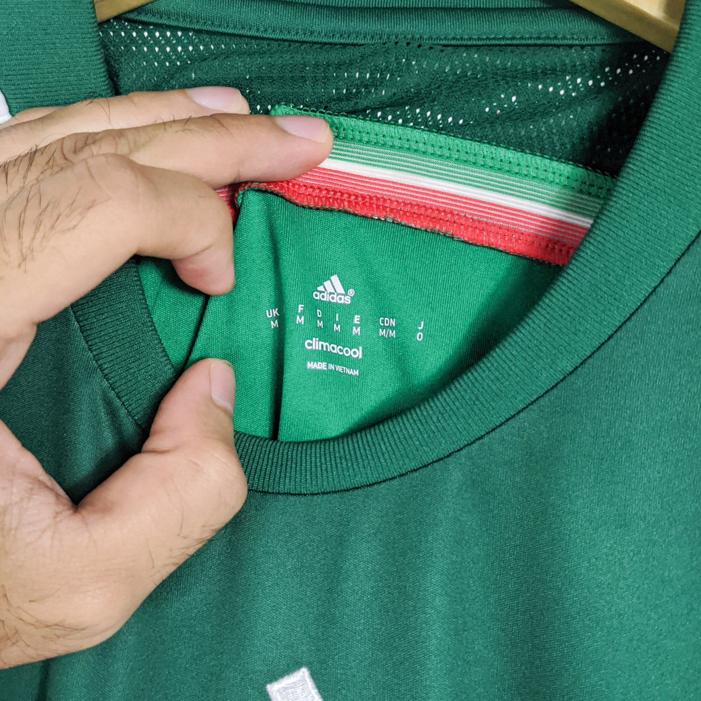 Authentic Mexico 2014 Home - Chicarito #14 Size M