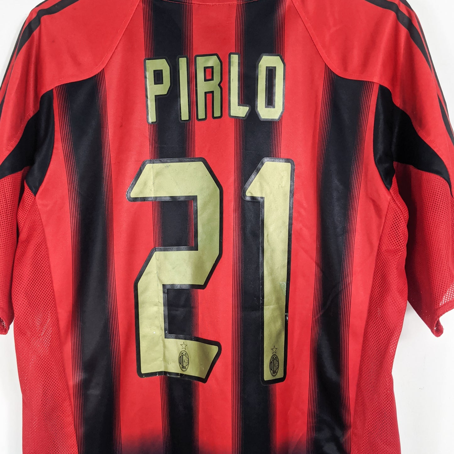 Authentic AC Milan 2004/05 Home - Pirlo #21 Size M