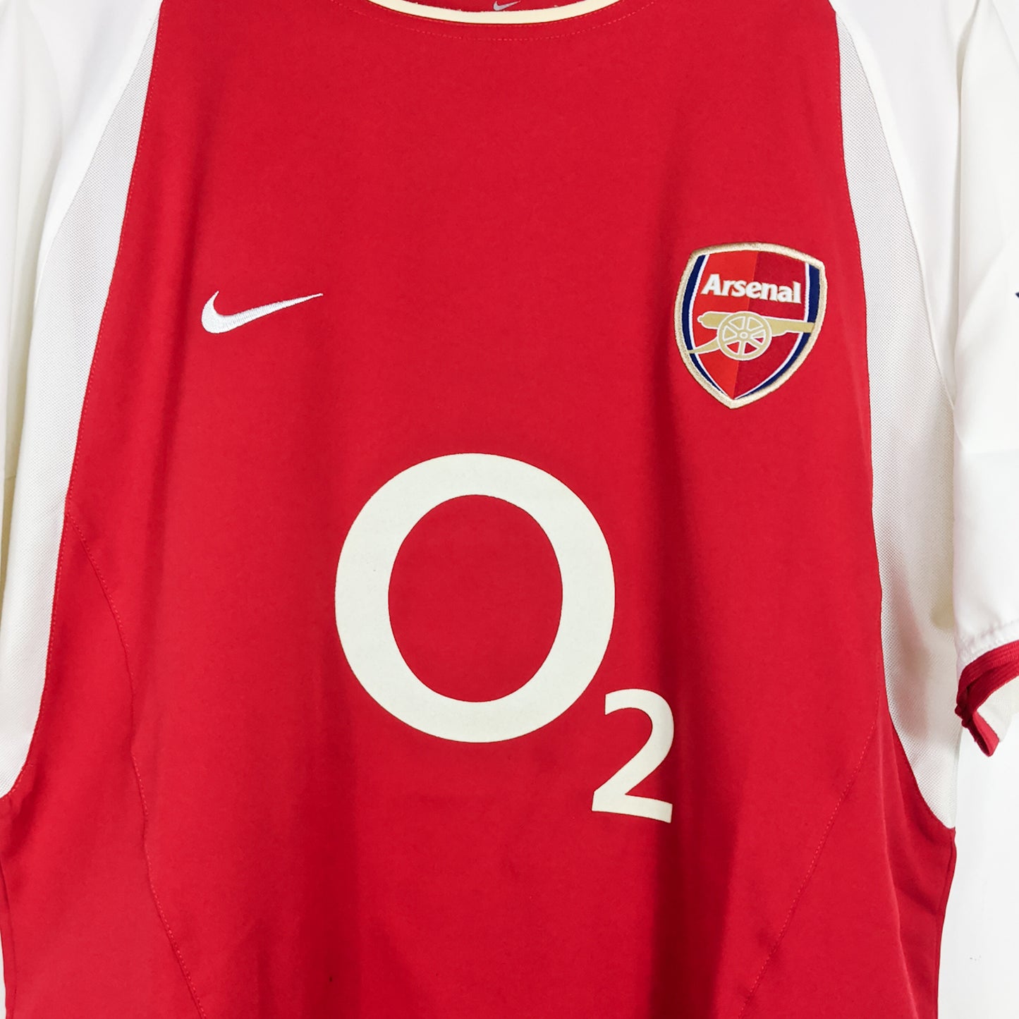 Authentic Arsenal 2002/04 Home - Bergkamp #10 Size M