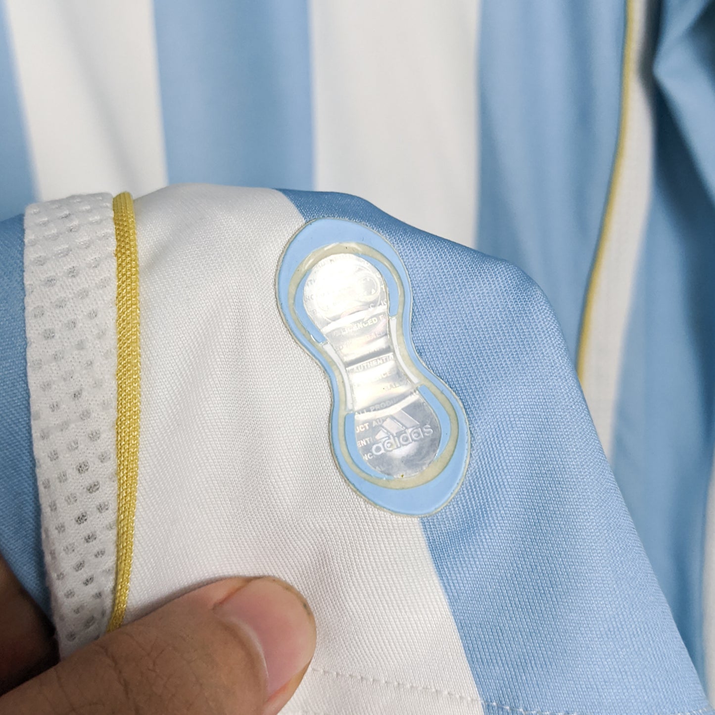 Authentic Argentina 2006 Home - Messi #19 Size L