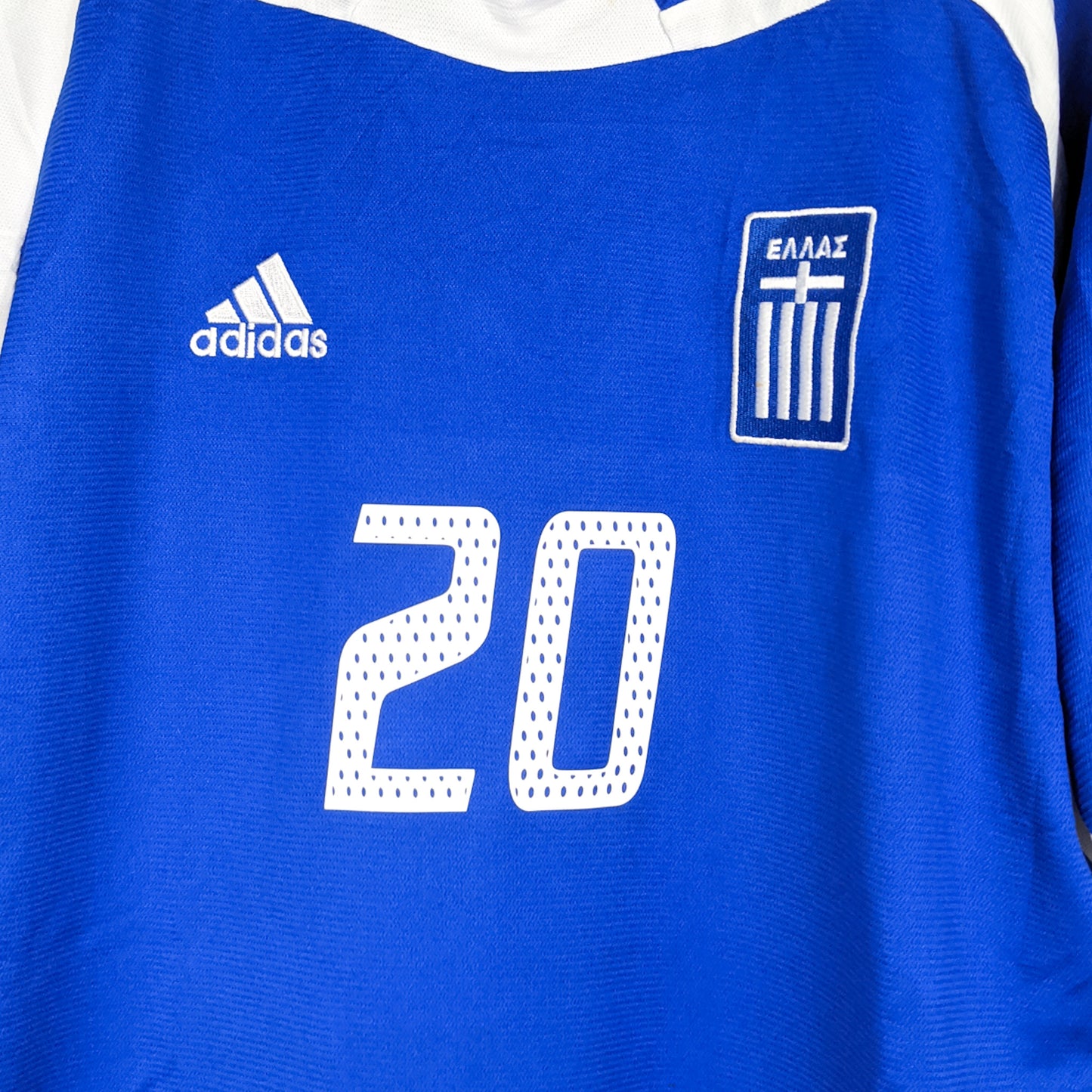 Authentic Greece 2004 Home - Karagounis #20 Size XL