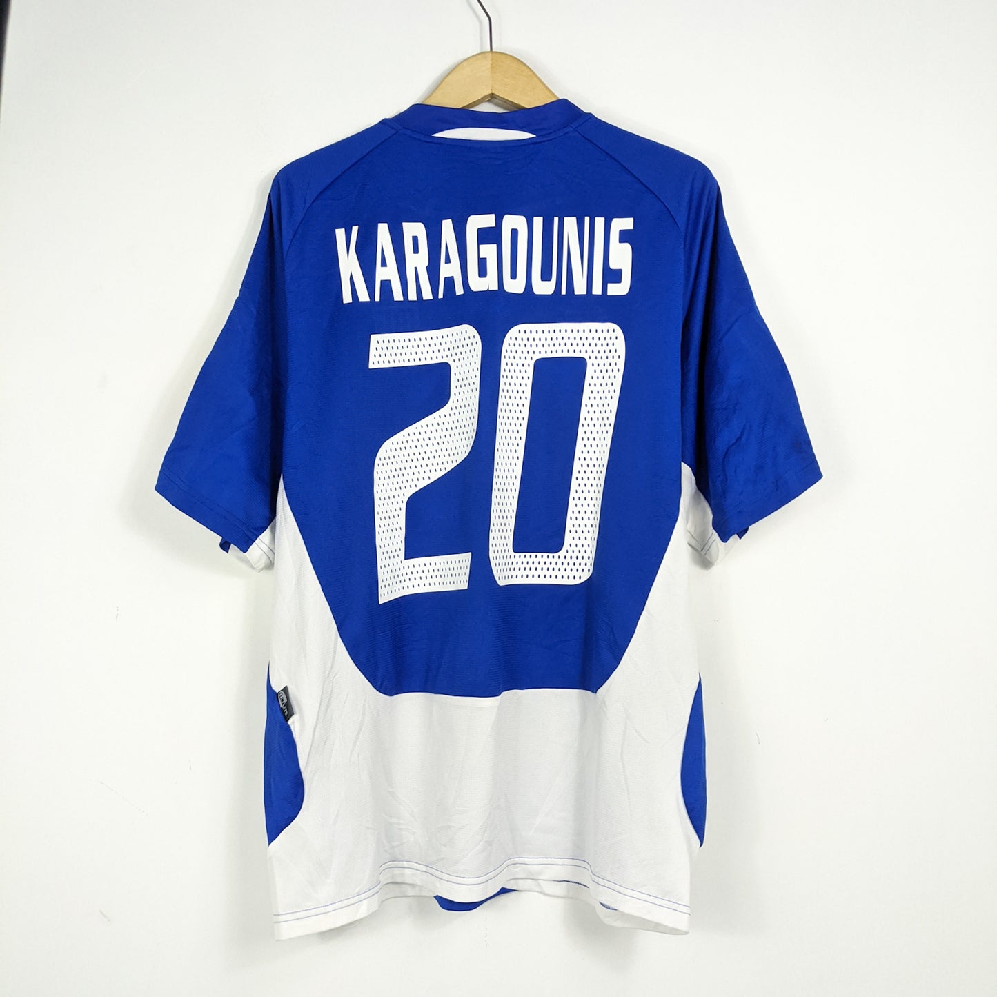 Authentic Greece 2004 Home - Karagounis #20 Size XL