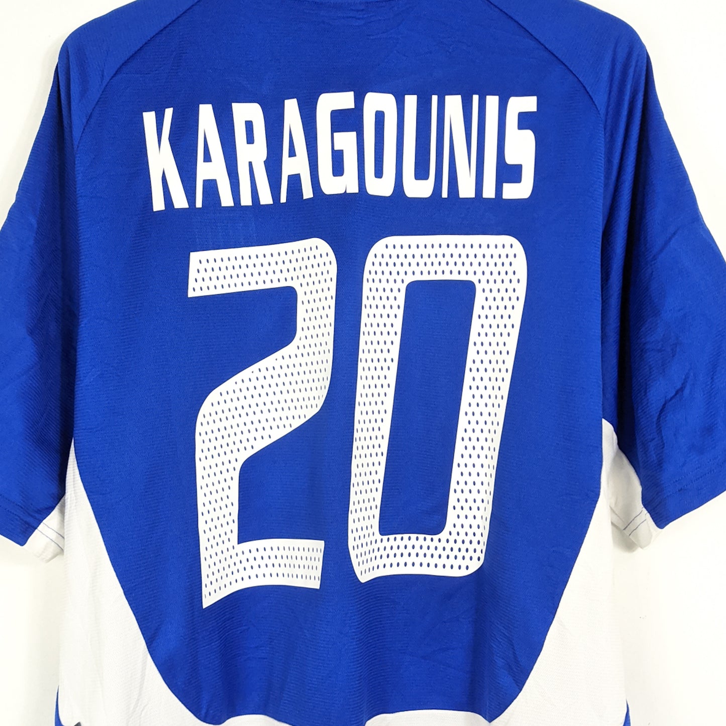 Authentic Greece 2004 Home - Karagounis #20 Size XL