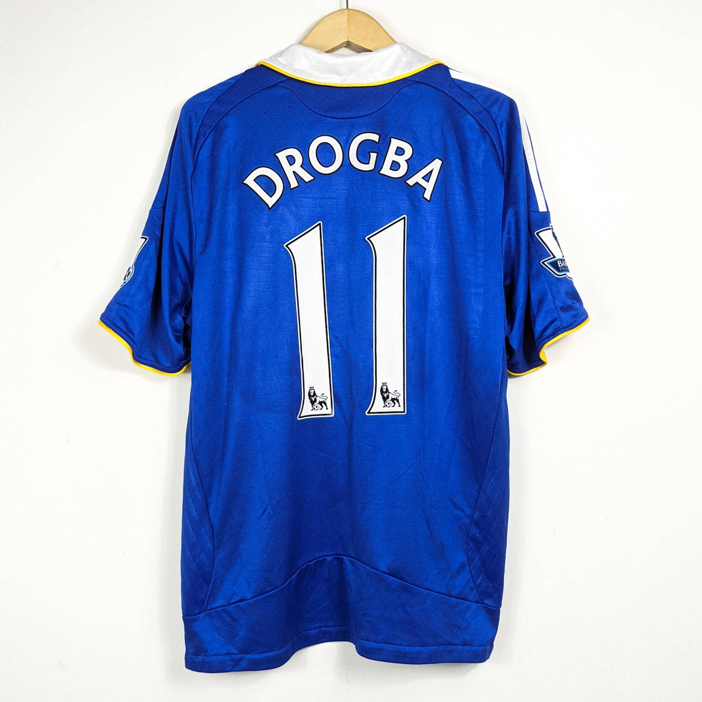 Authentic Chelsea 2008/09 Home - Drogba #11 Size L