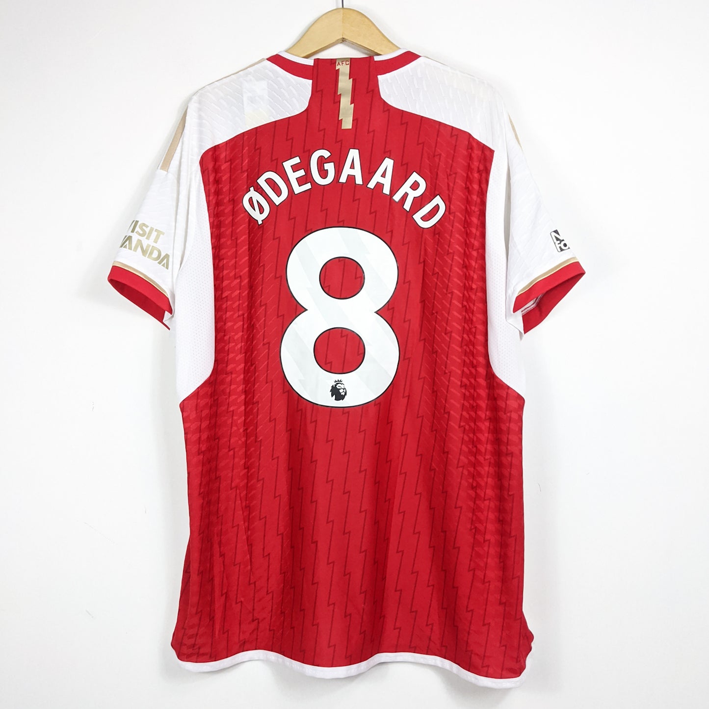 Authentic Arsenal 2023/24 Home - Odeegard #8 Size XXL fit XL (Bnwt) (Player Issue)