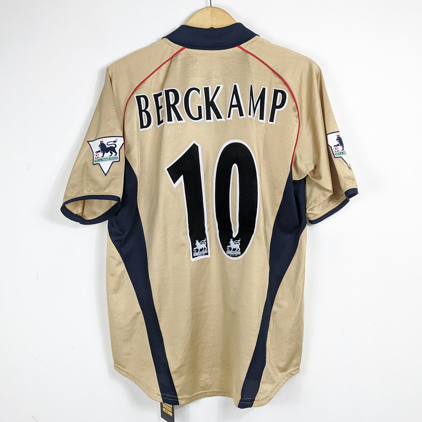 Authentic Arsenal 2001/02 Away - Bergkamp #10 Size M