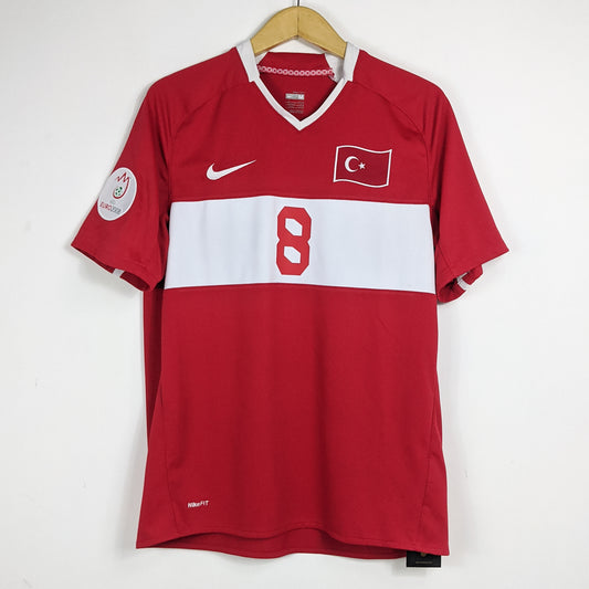 Authentic Turkey 2008/09 Home - Nihat #8 Size M