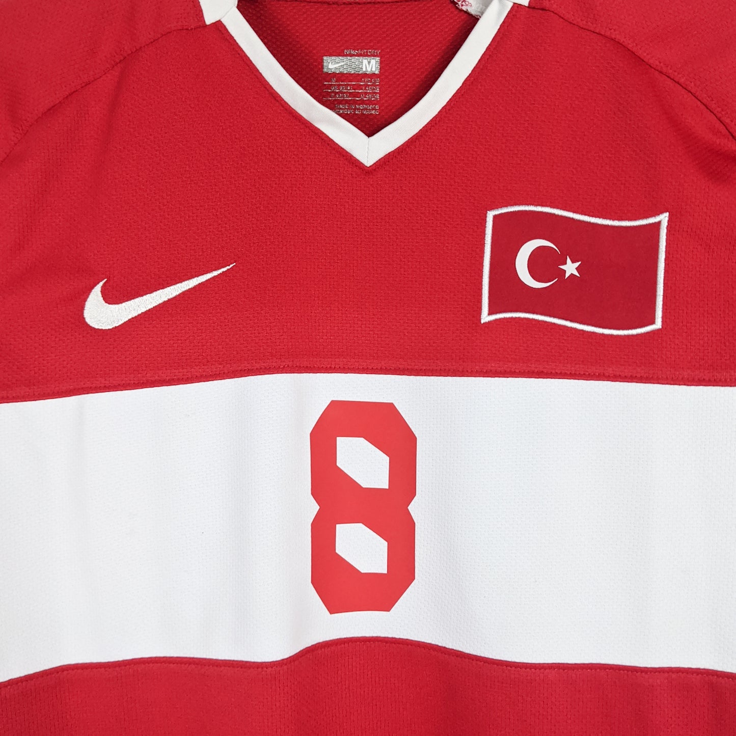 Authentic Turkey 2008/09 Home - Nihat #8 Size M