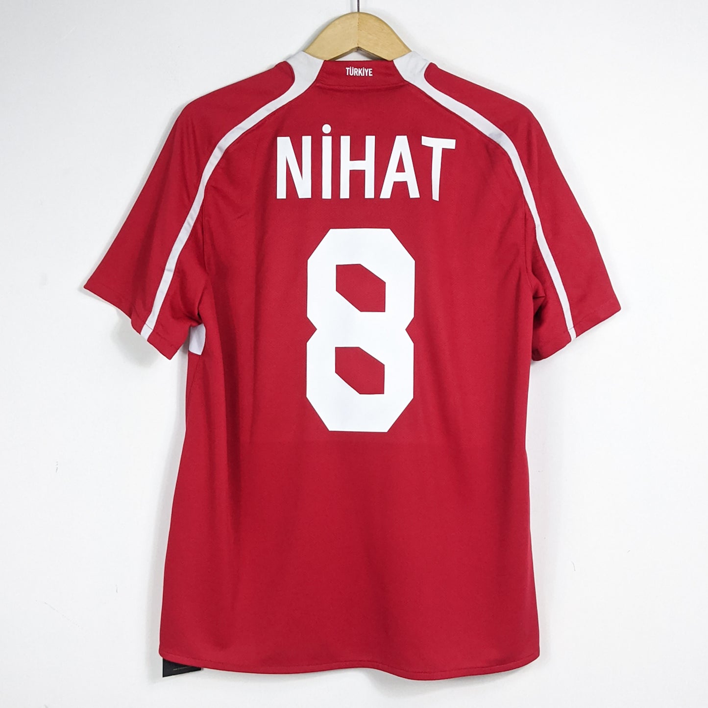 Authentic Turkey 2008/09 Home - Nihat #8 Size M