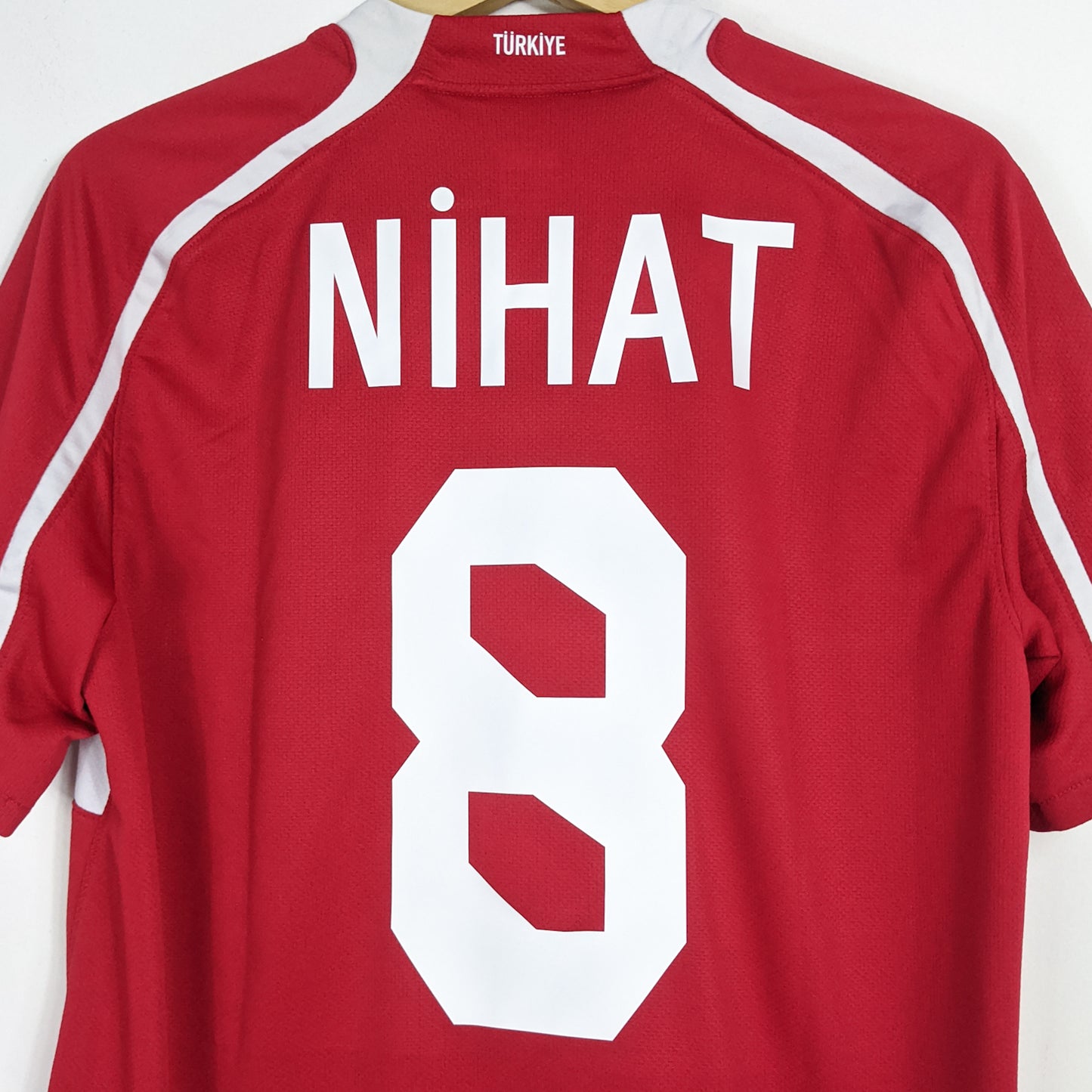 Authentic Turkey 2008/09 Home - Nihat #8 Size M