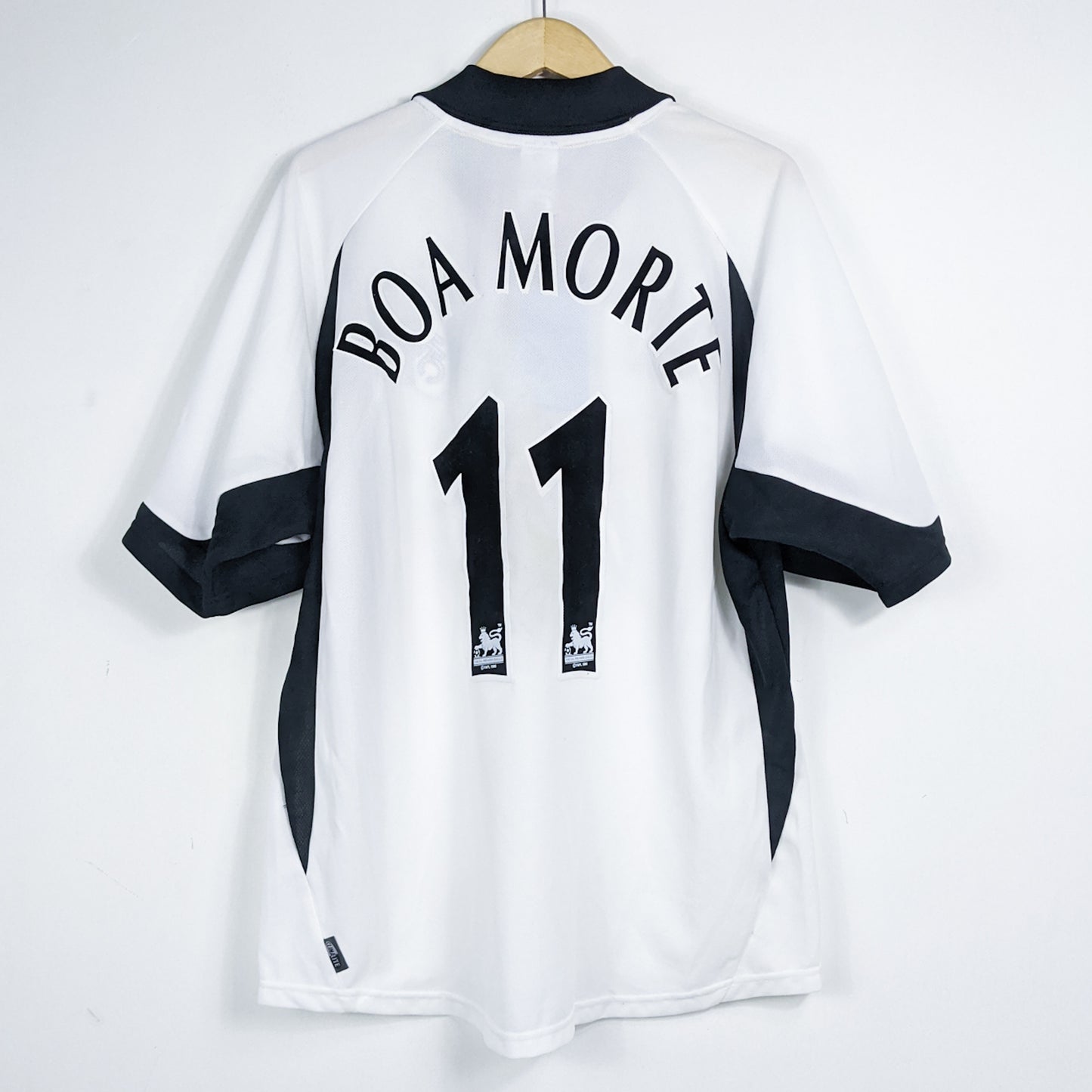 Authentic Fulham 2001/02 Home - Boa Morte #11 Size XL (Bnwt)