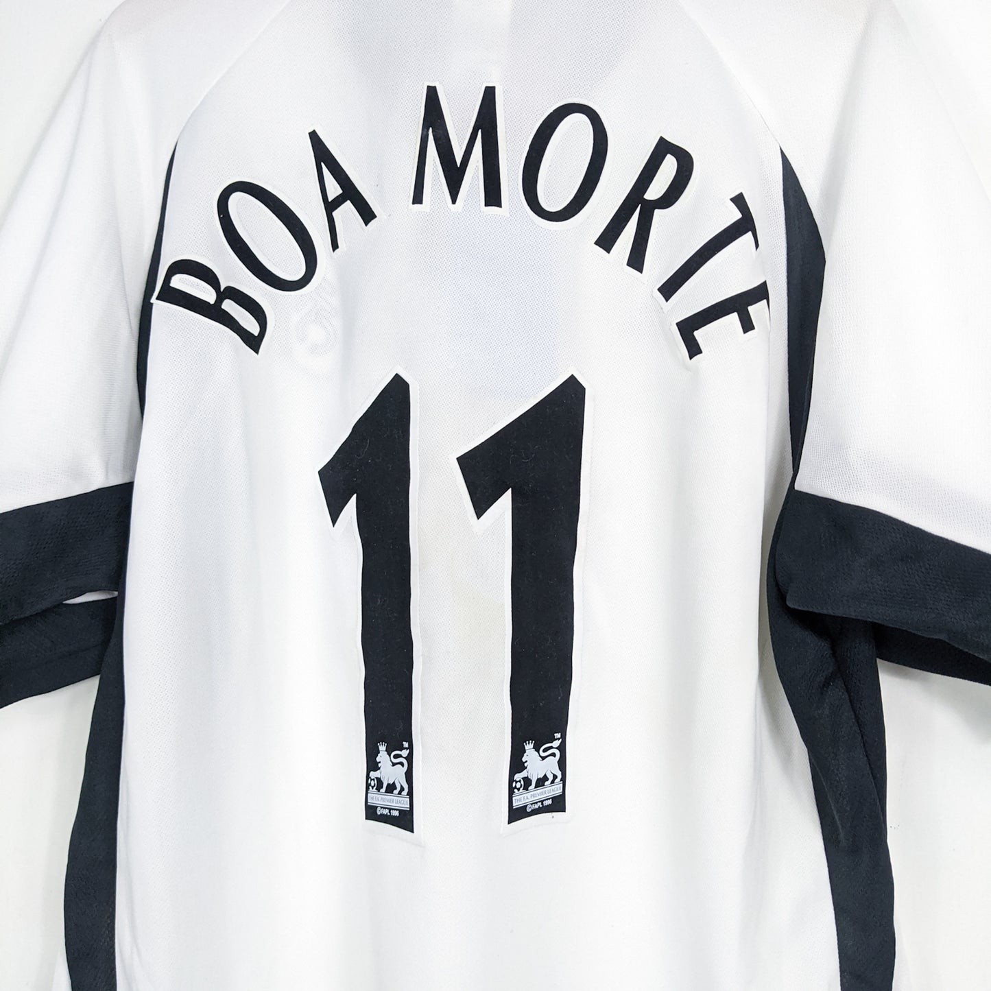 Authentic Fulham 2001/02 Home - Boa Morte #11 Size XL (Bnwt)