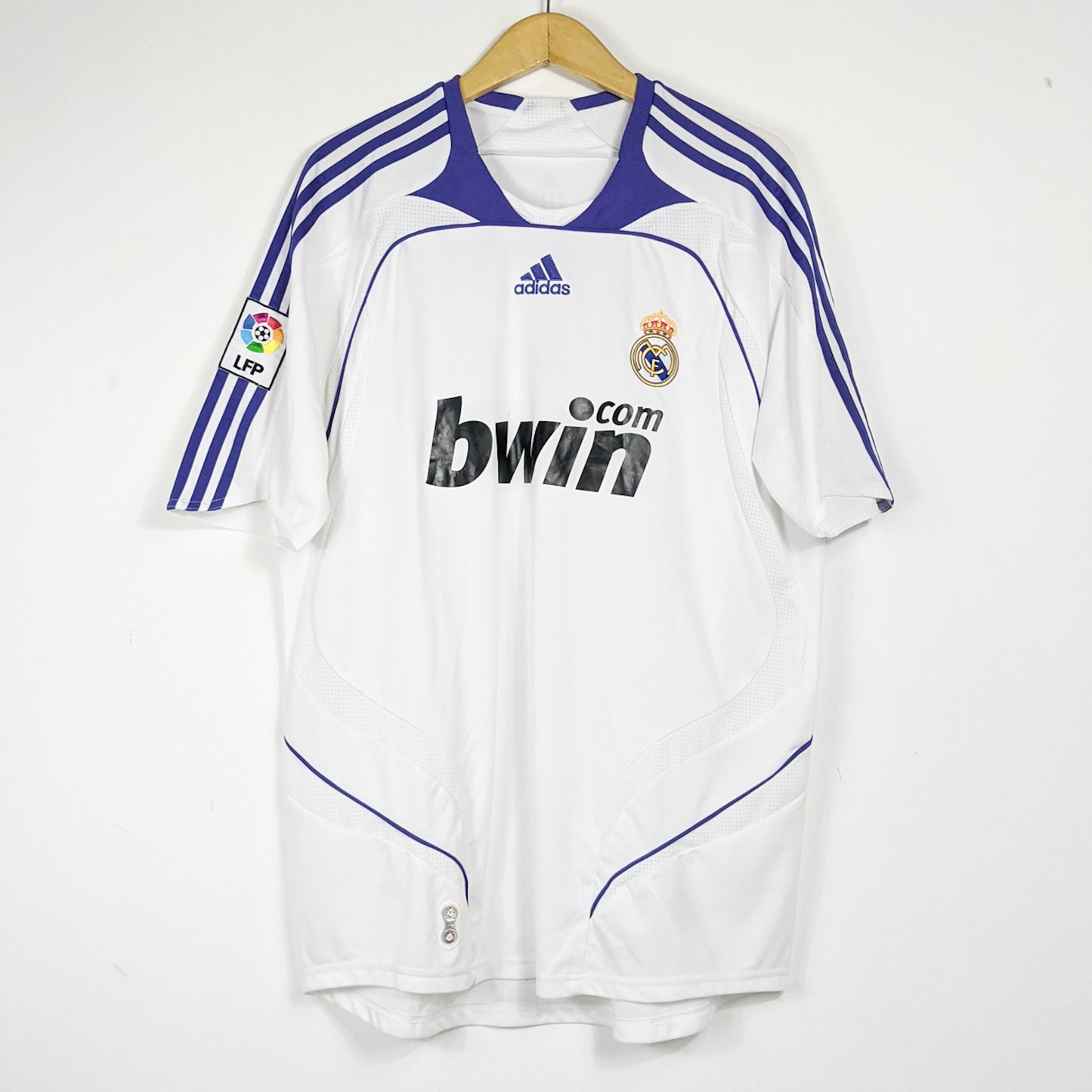 Authentic Real Madrid 2007/08 Home - Robinho #10 Size XL