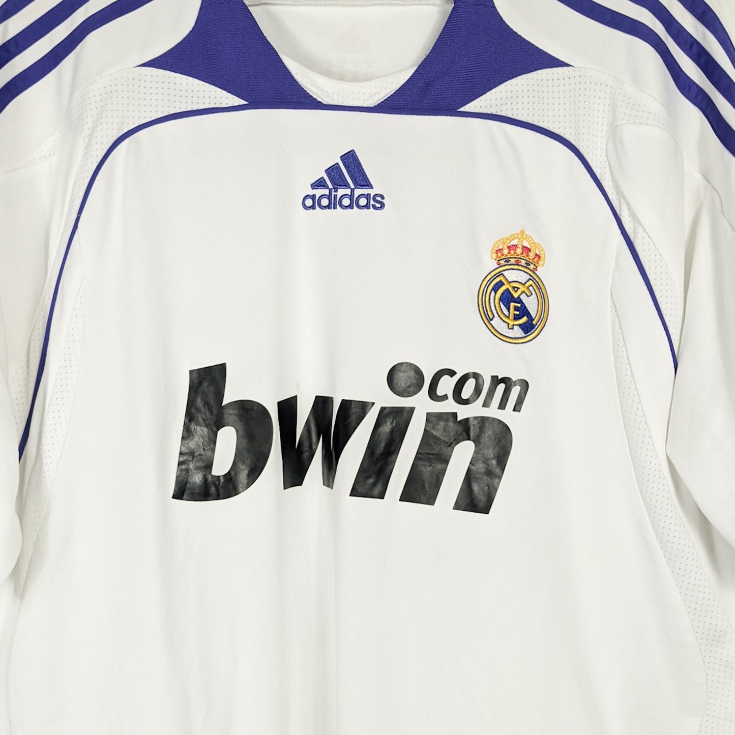 Authentic Real Madrid 2007/08 Home - Robinho #10 Size XL