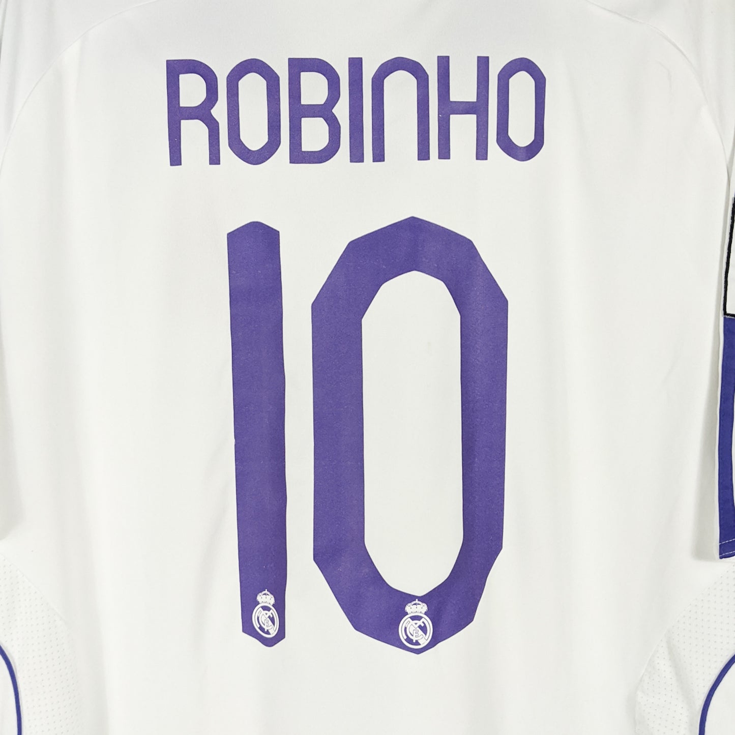 Authentic Real Madrid 2007/08 Home - Robinho #10 Size XL