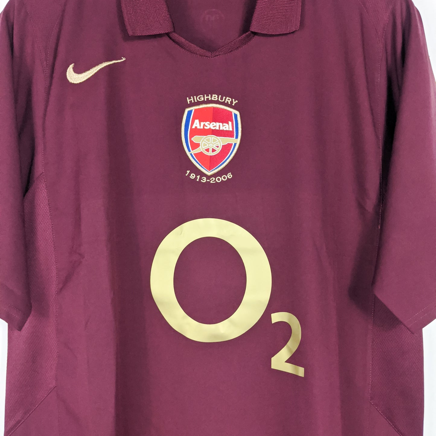 Authentic Arsenal 2005/06 Home - Henry #14 Size M