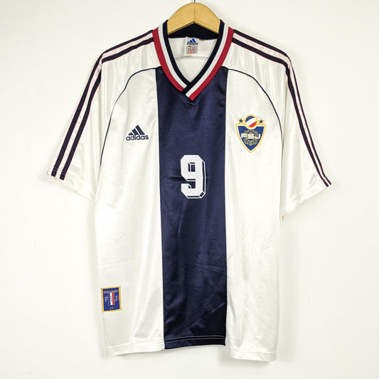 Authentic Yugoslavia 1998/00 Away - Mijatovic #9 Size M fit L