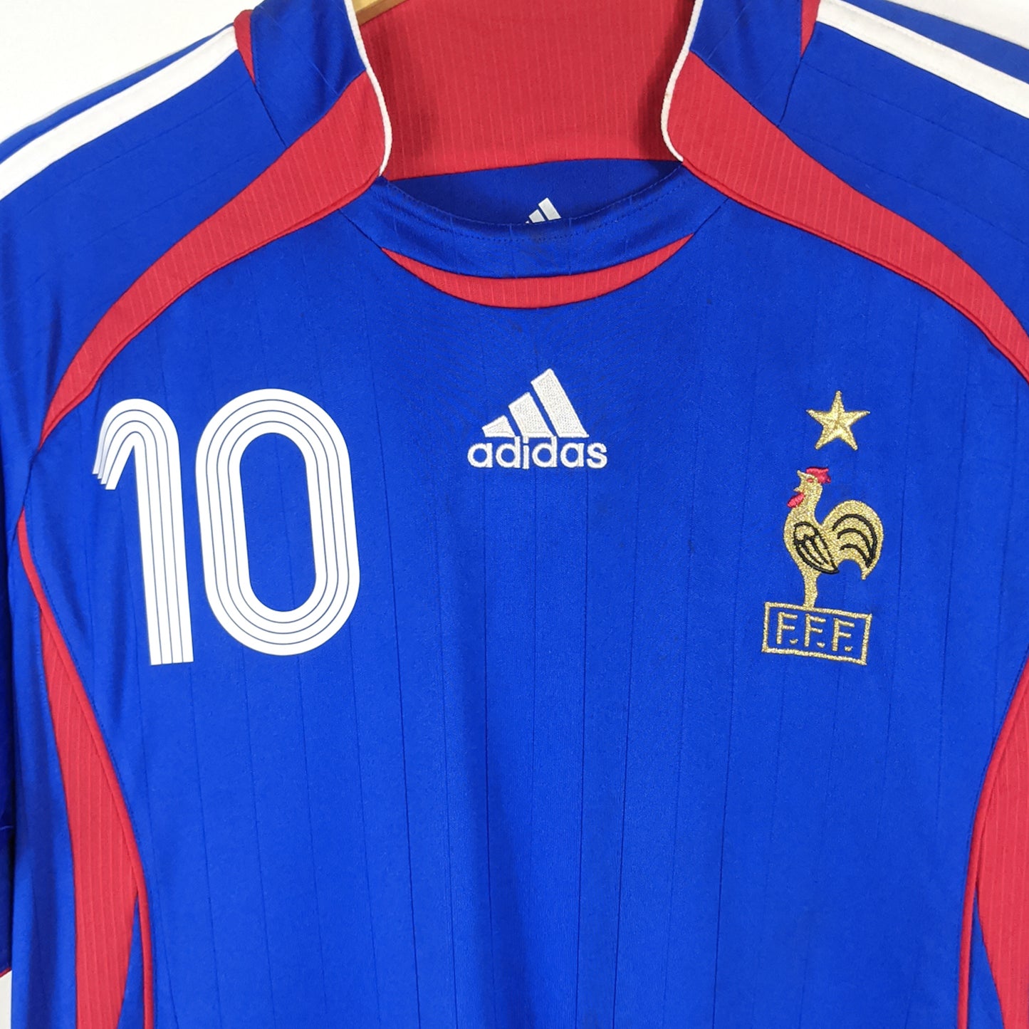 Authentic France 2006 Home - Zidane #10 Size M