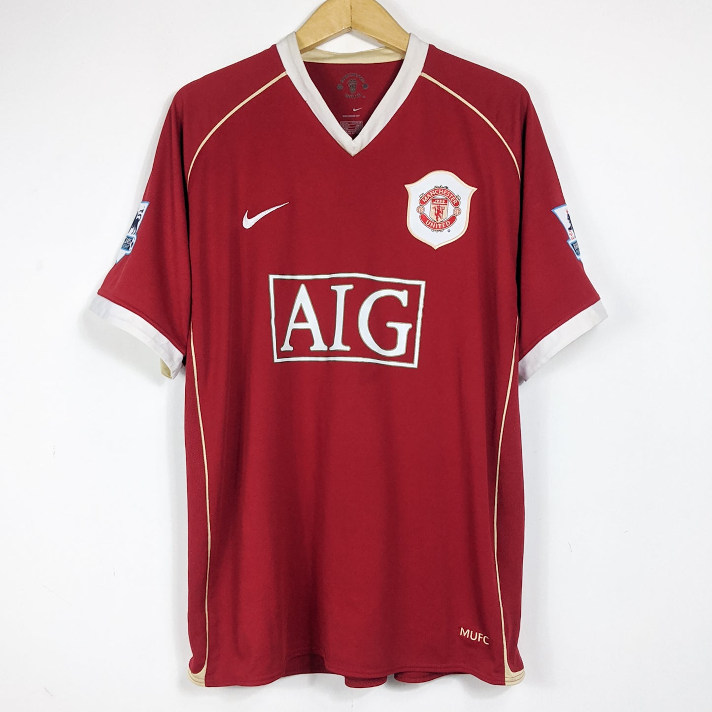 Authentic Manchester United 2006/07 Home - Ronaldo #7 Size XL