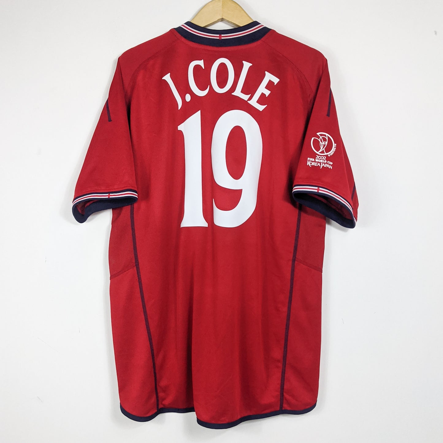 Authentic England 2002 Away - Joe Cole #19 Size XL