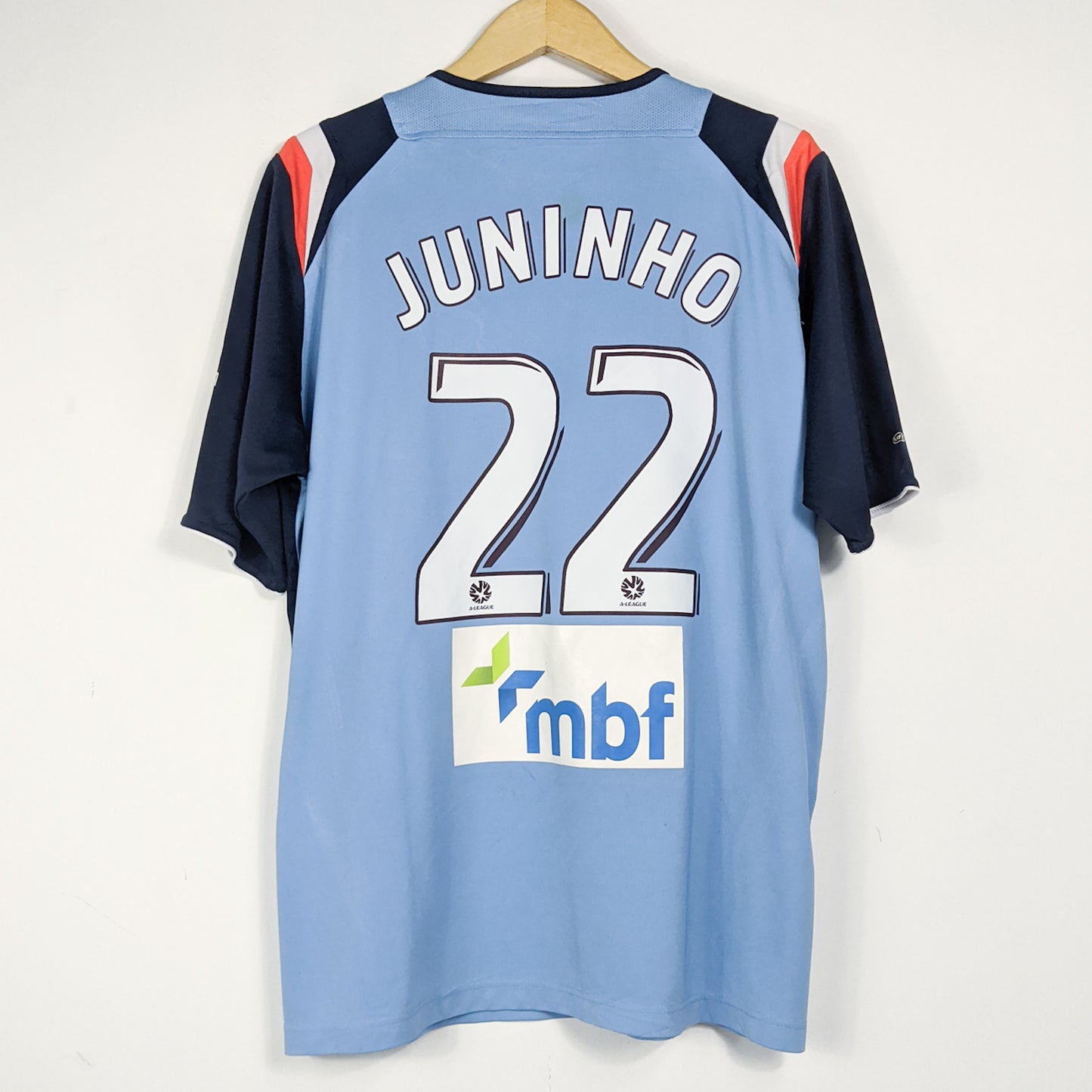 Authentic Sydney FC 2008/09 Home - Juninho #22 Size XL