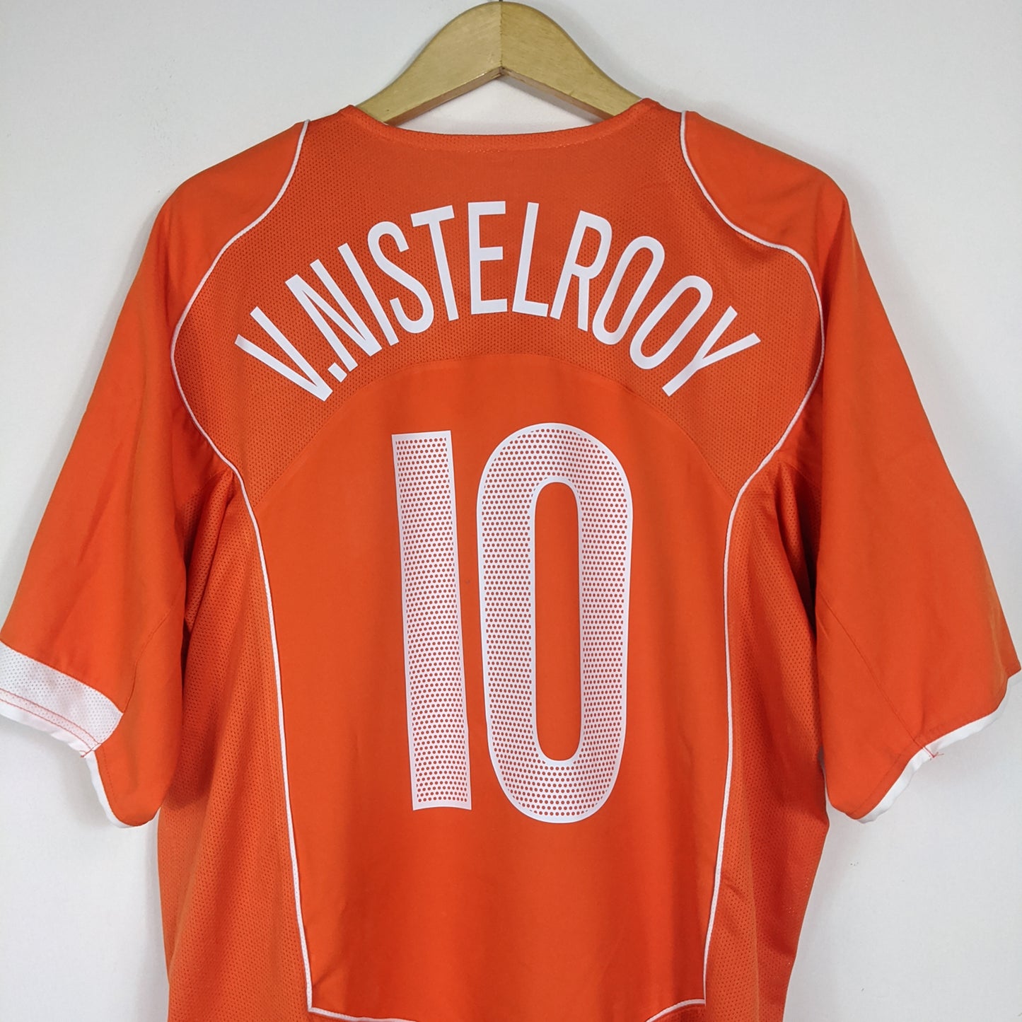 Authentic Netherlands 2004 Home - Nistelrooy #10 Size XL