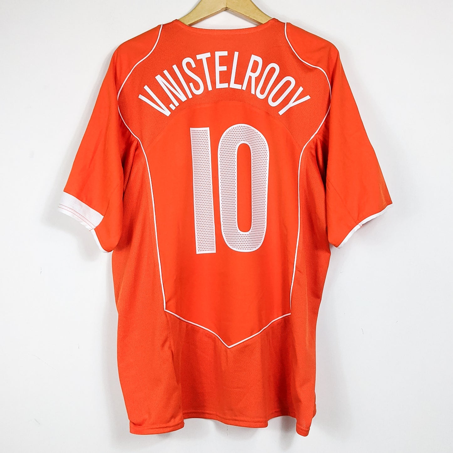 Authentic Netherlands 2004 Home - Nistelrooy #10 Size XL