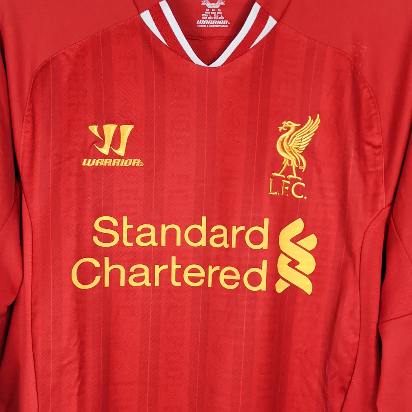 Authentic Liverpool 2013/14 Home - Coutinho #10 Size M (Long Sleeve)