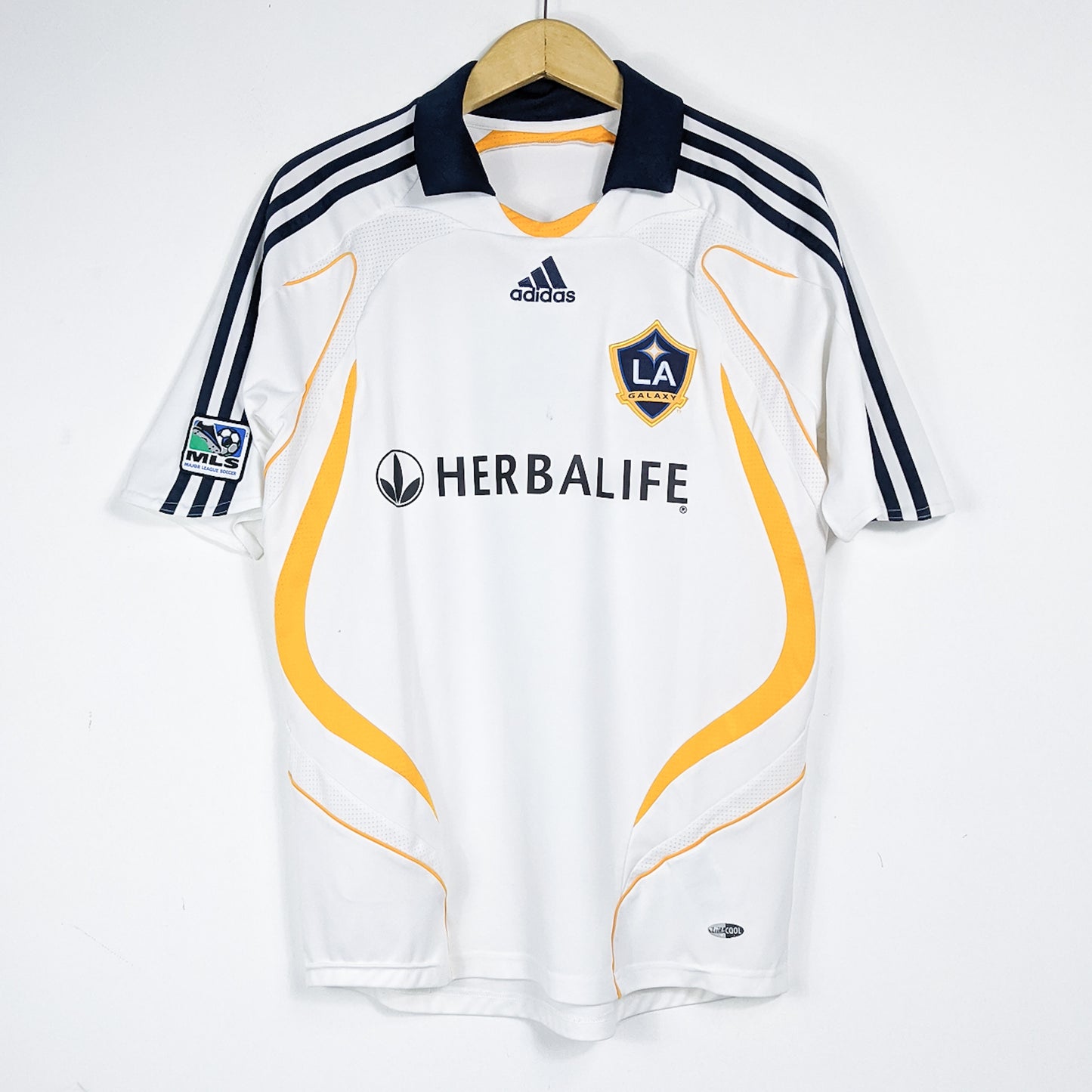 Authentic LA Galaxy 2007/08 Home - Beckham #23 Size M