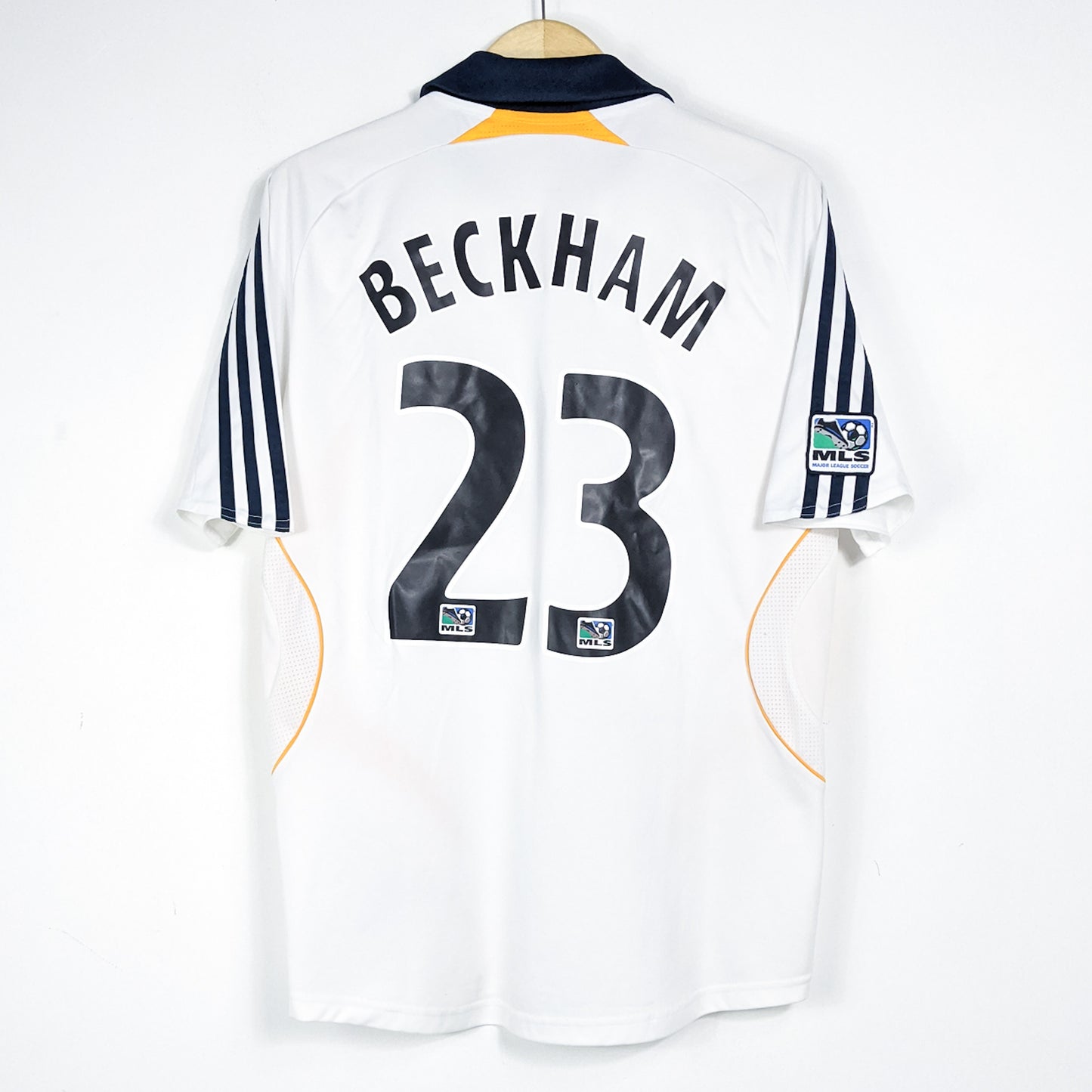 Authentic LA Galaxy 2007/08 Home - Beckham #23 Size M