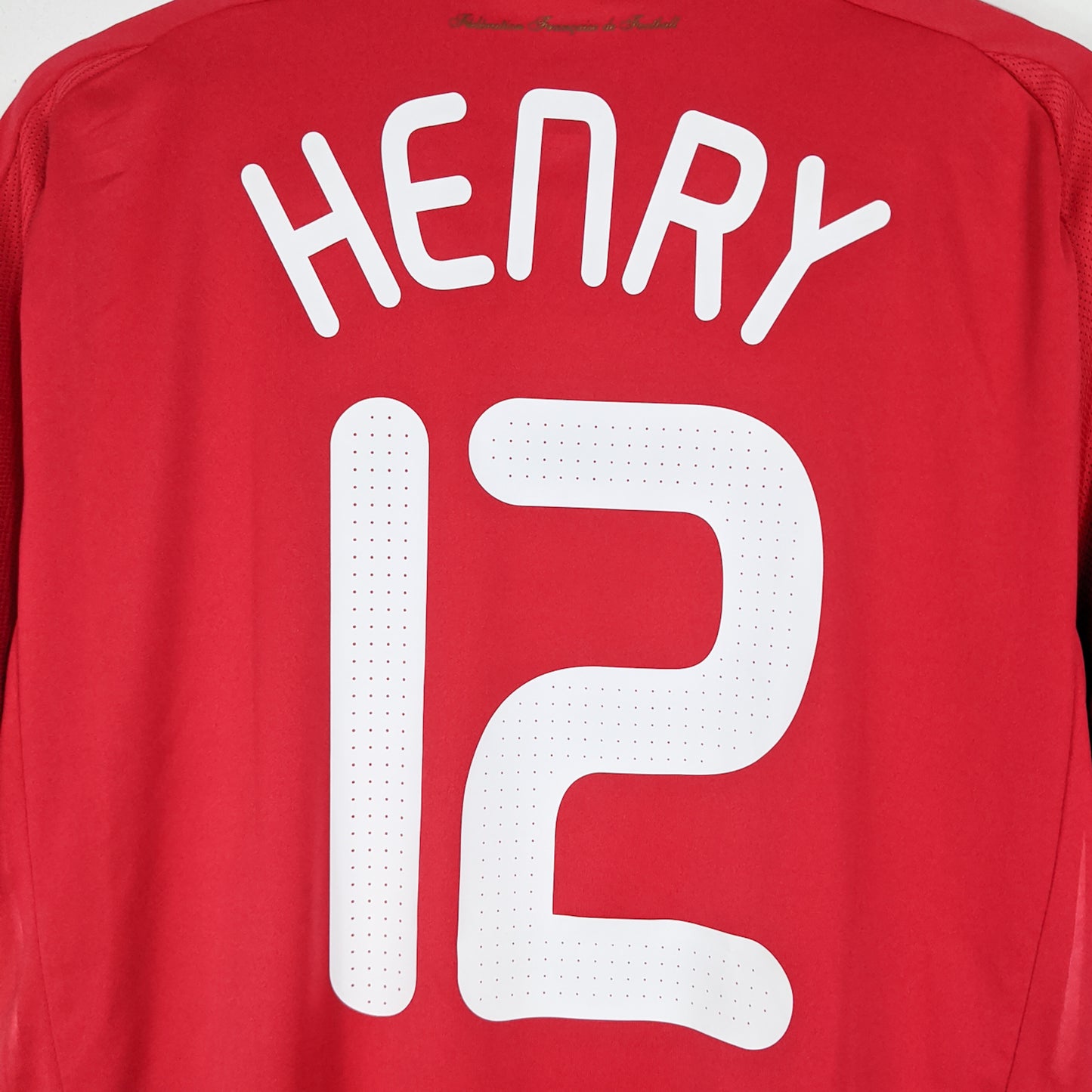 Authentic France 2008/10 Away - Henry #12 Size L