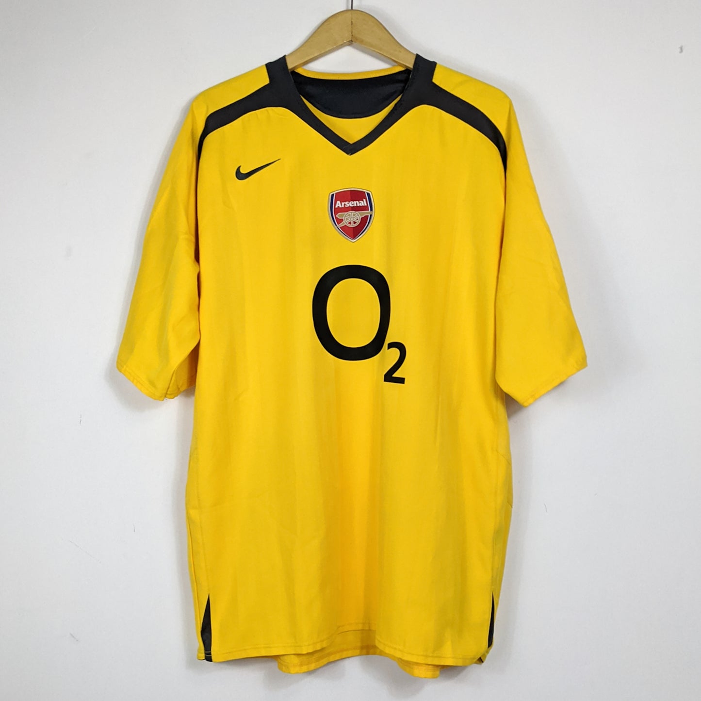 Authentic Arsenal 2005/06 Away - Bergkamp #10 Size XL