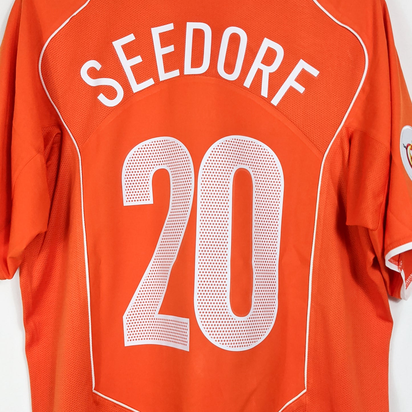 Authentic Netherlands 2004 Home - Seedorf #20 Size L