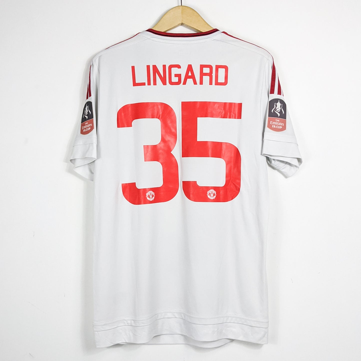 Authentic Manchester United 2015/16 Third - Lingaard #35 Size M (FA Cup)