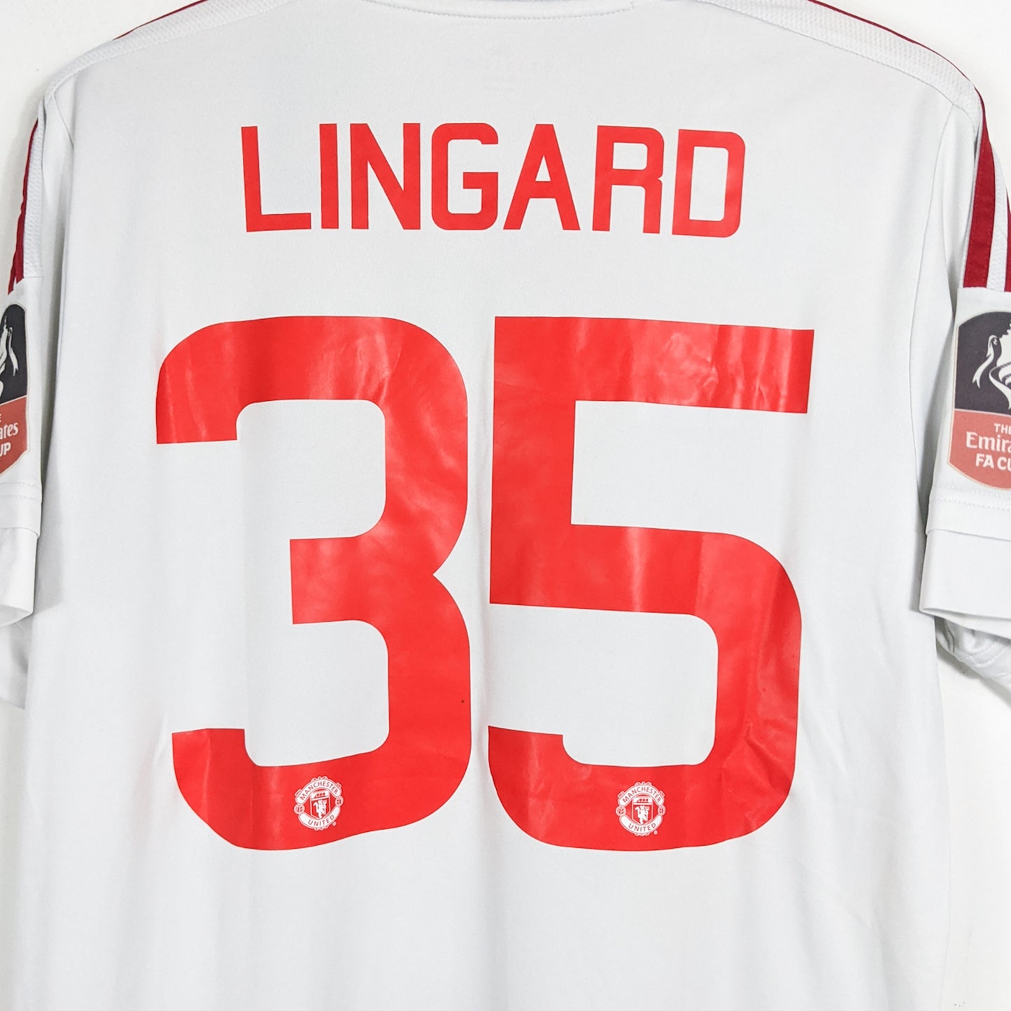 Authentic Manchester United 2015/16 Third - Lingaard #35 Size M (FA Cup)