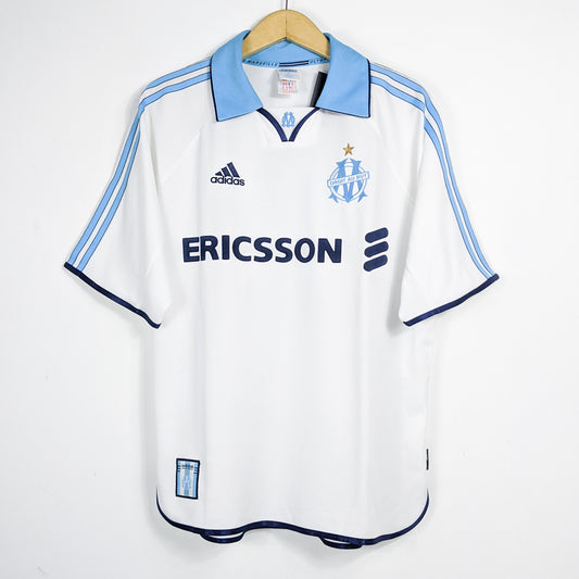 Authentic Olympique Marseille 1999/00 Home - Ravanelli #11 Size M