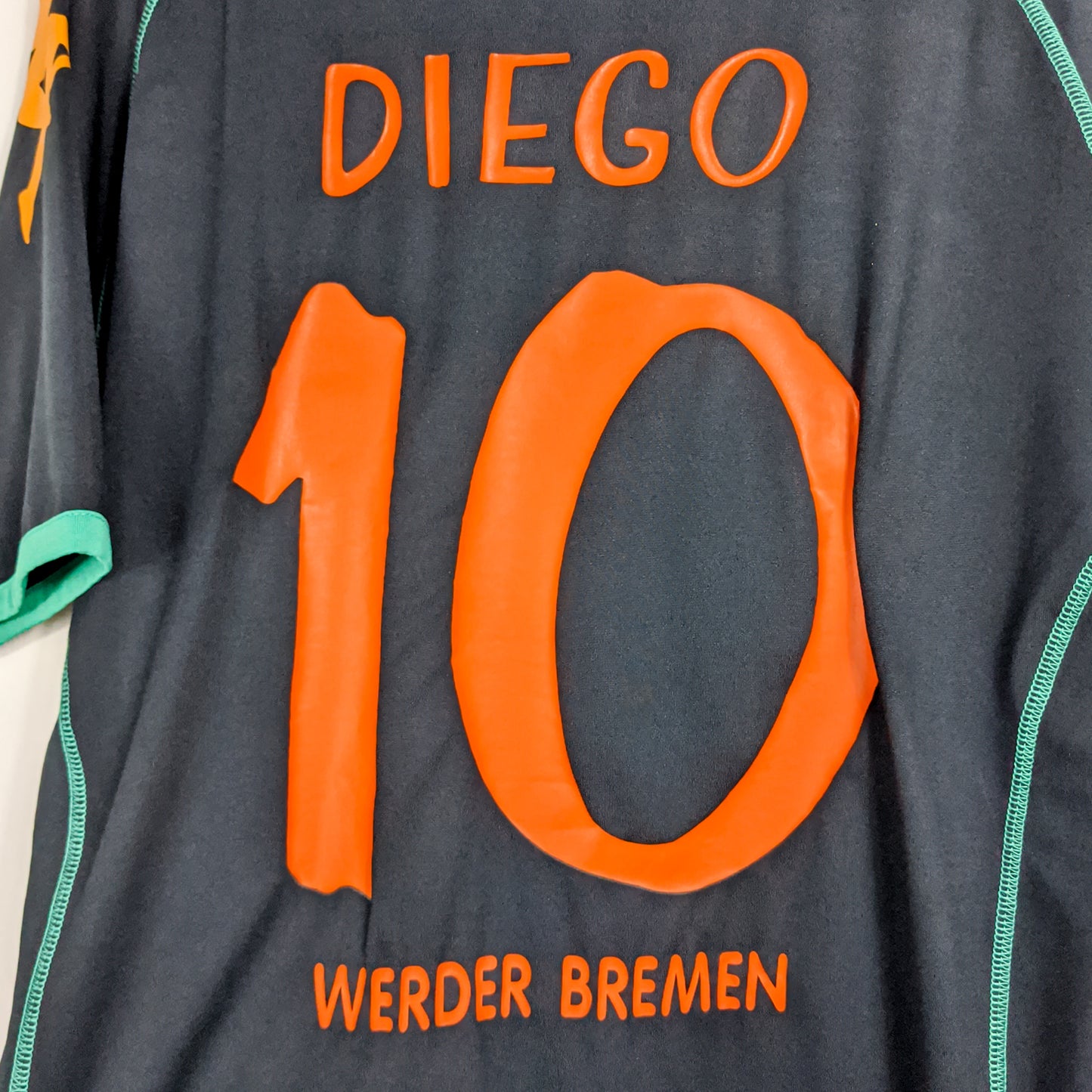 Authentic Werder Bremen 2008/09 Third - Diego #10 Size M