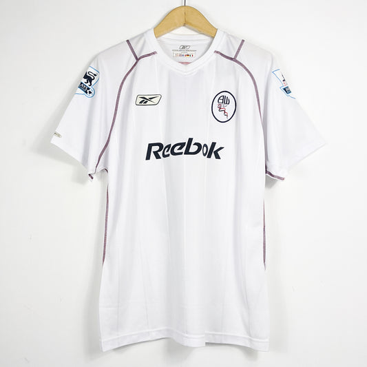 Authentic Bolton 2003/05 Home - Okocha #10 Size M