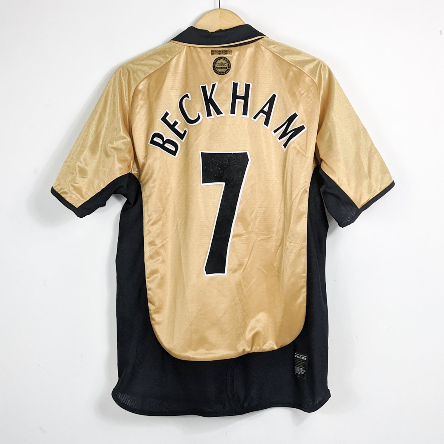 Authentic Manchester United Centenary - Beckham #7 Size M