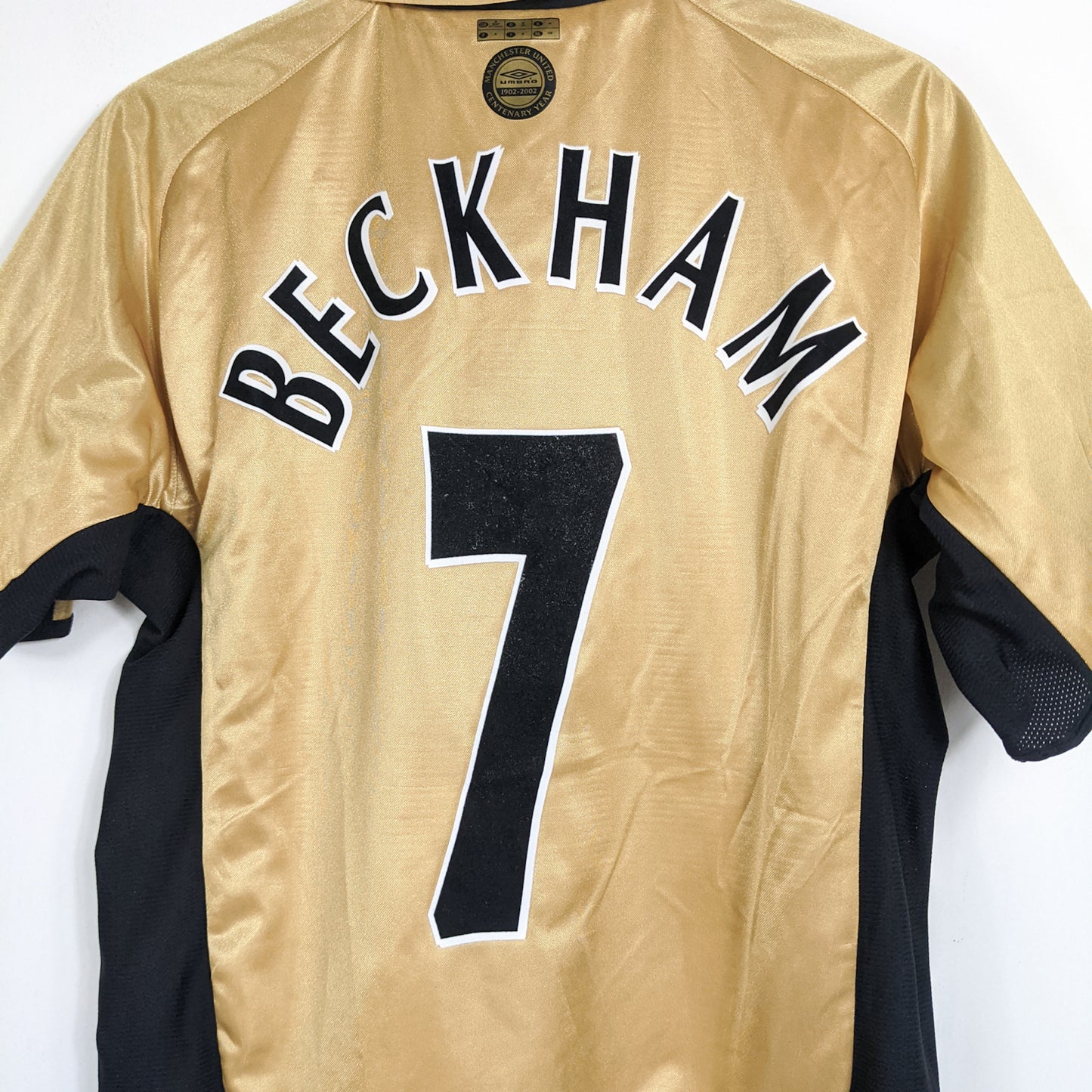 Authentic Manchester United Centenary - Beckham #7 Size M