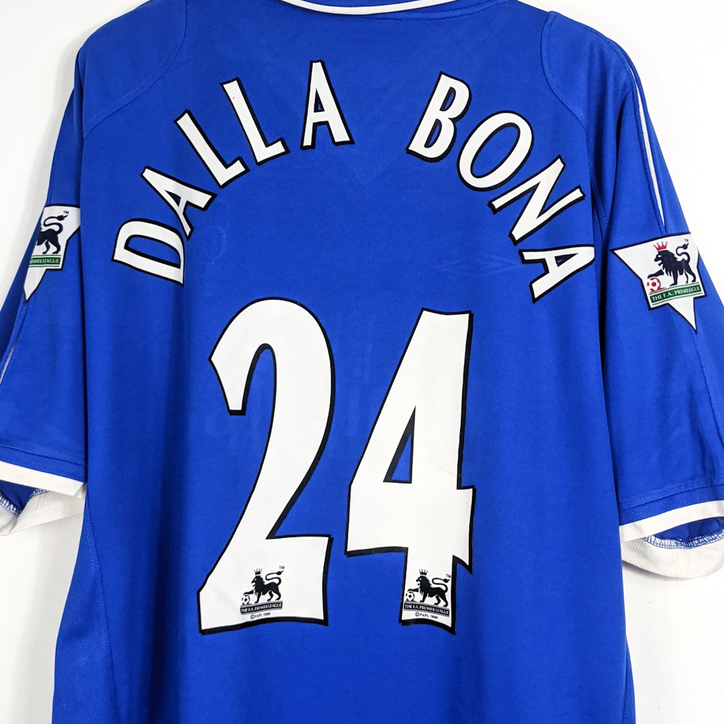 Authentic Chelsea 2001/02 Home - Dalla Bona #24 Size XXL