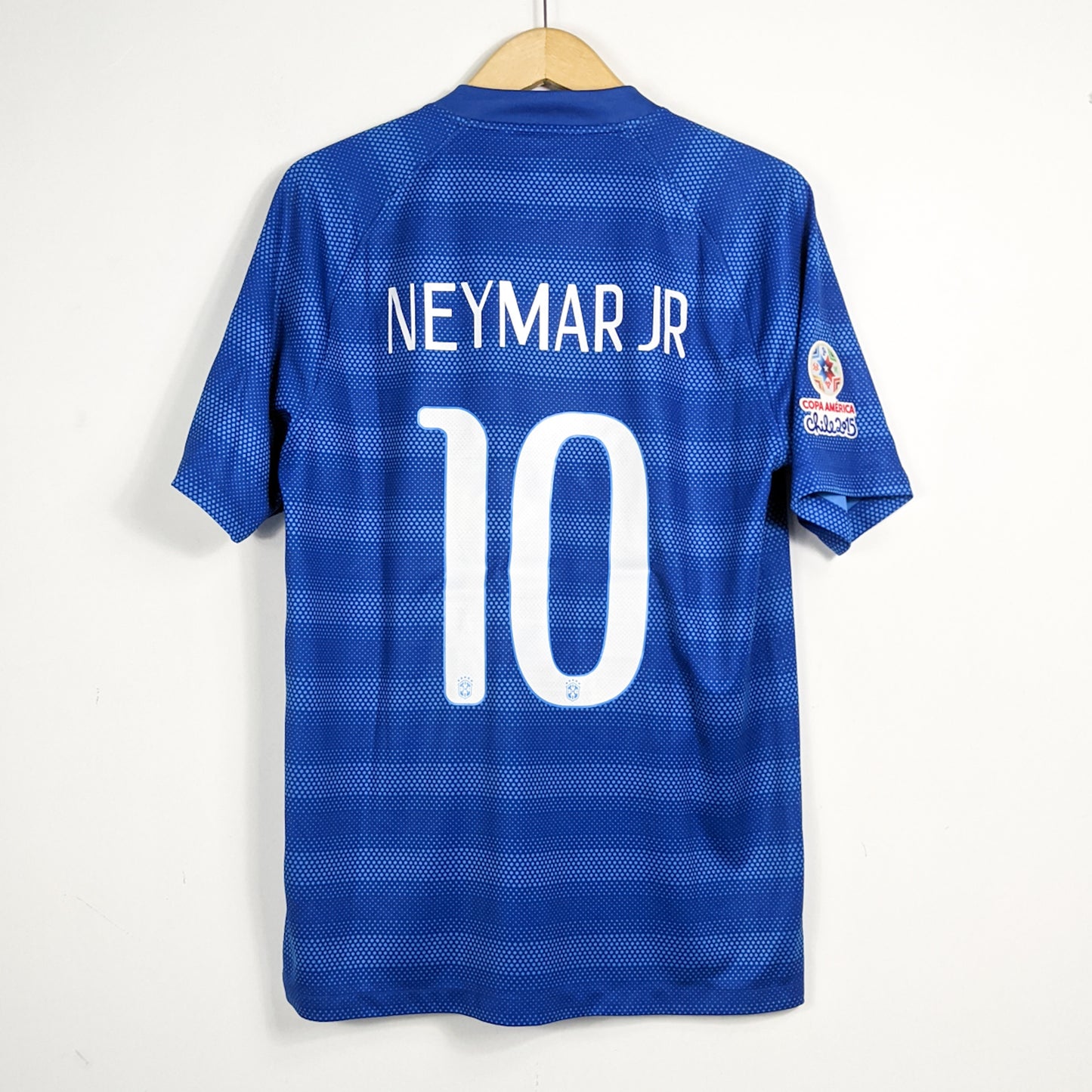 Authentic Brazil 2014/15 Away - Neymar Jr #10 Size M (Copa America)