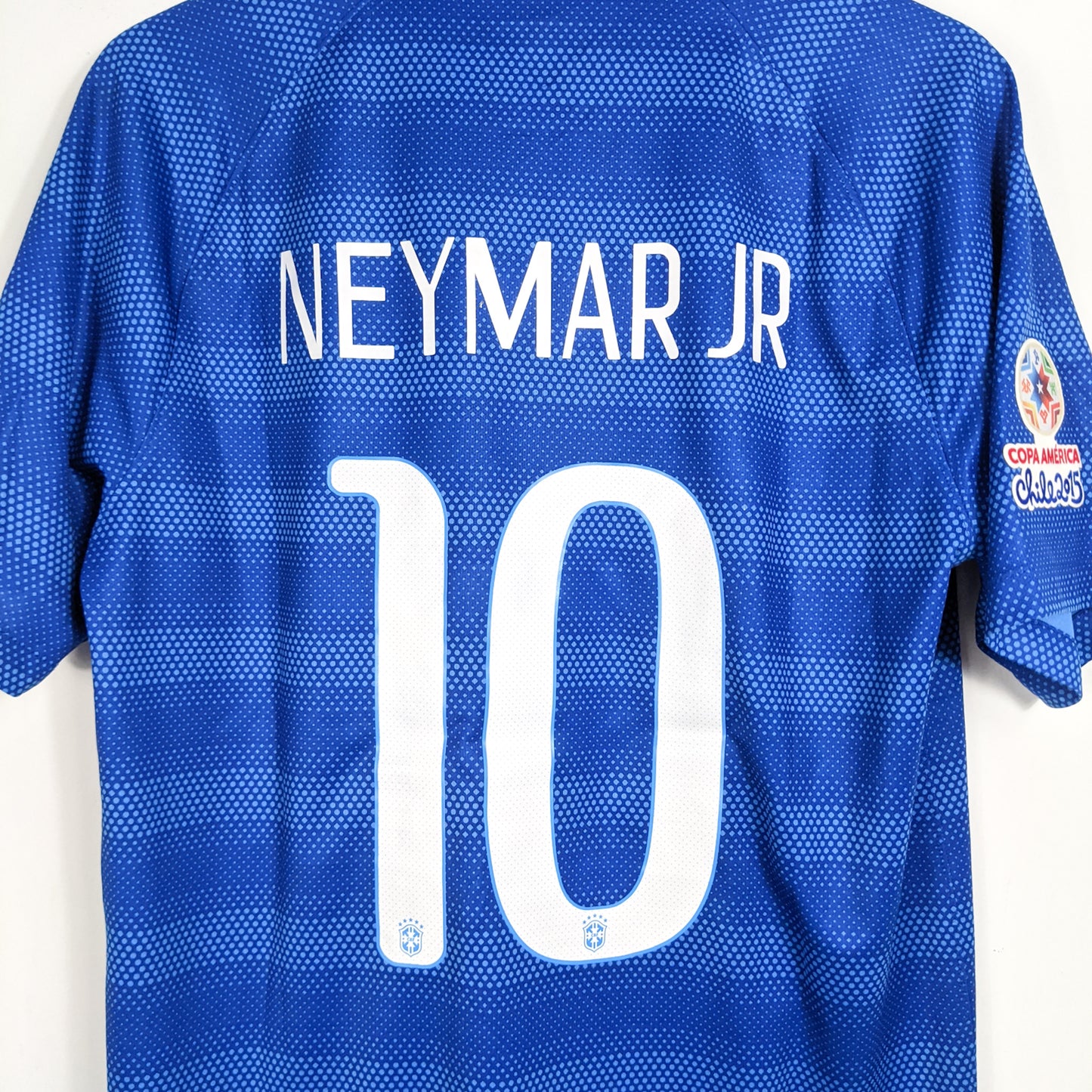 Authentic Brazil 2014/15 Away - Neymar Jr #10 Size M (Copa America)