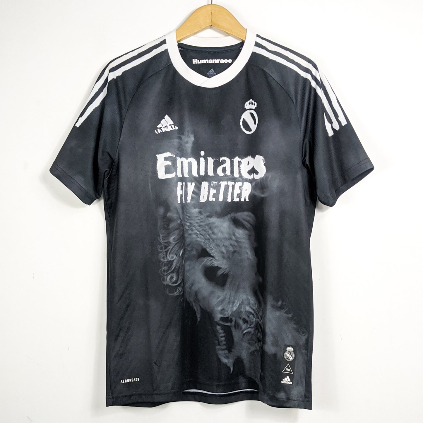 Authentic Real Madrid 2020/21 Humanrace - Benzema #9 Size M