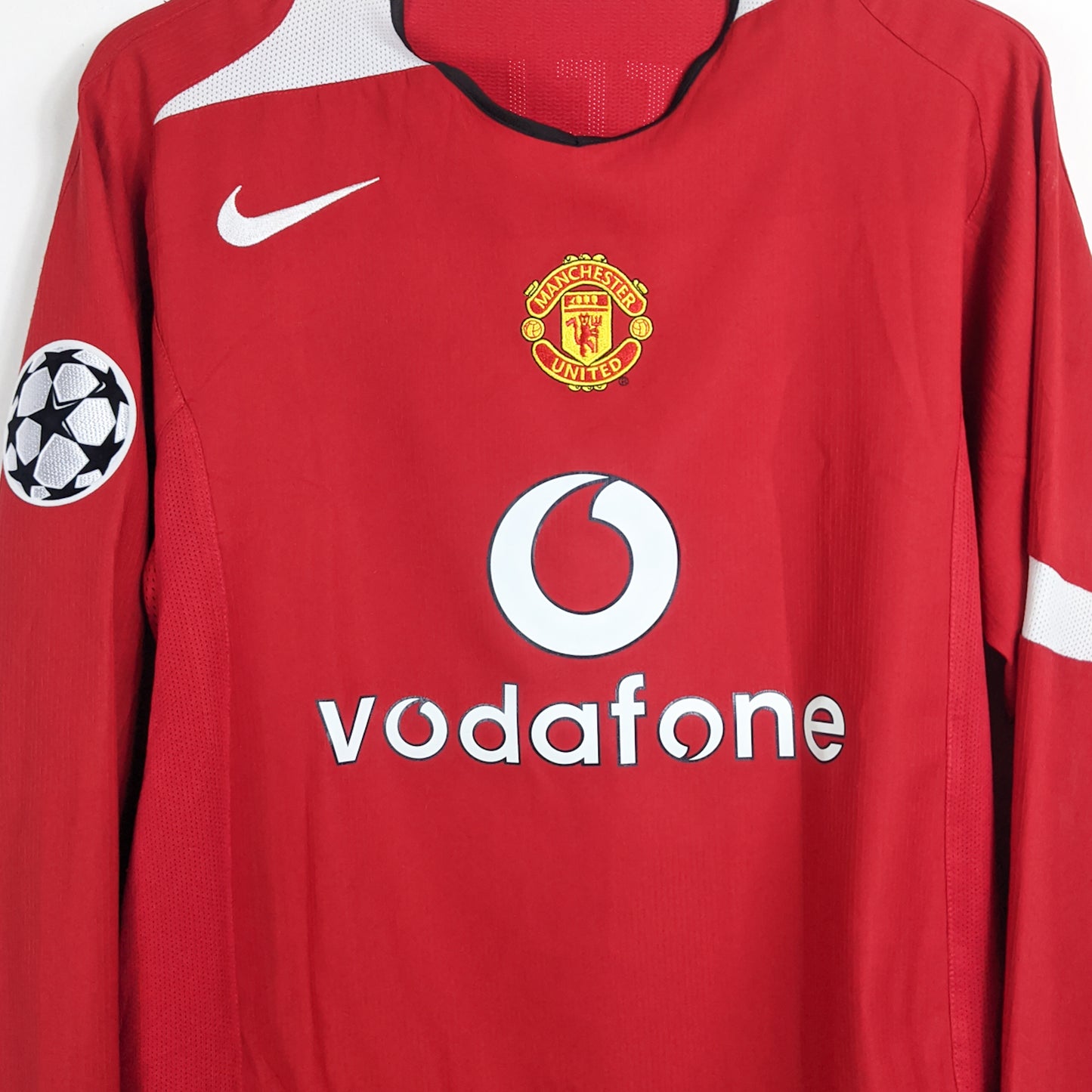 Original Manchester United 2004/05 Home - Nistelrooy #10 Size M (Long Sleeve)